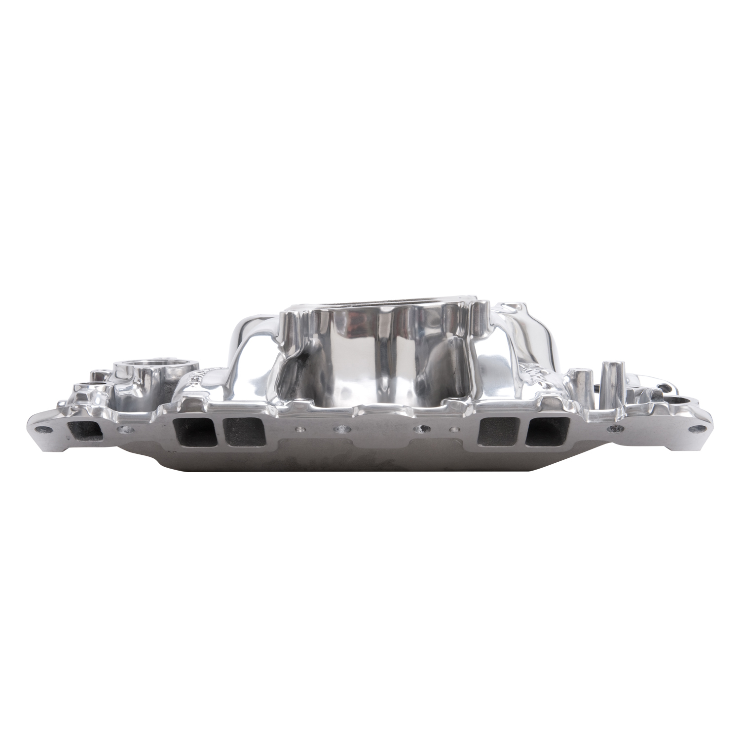 Performer Air-Gap Intake Manifold for 1955-86 Small-Block Chevy, Polished Finish (26011)