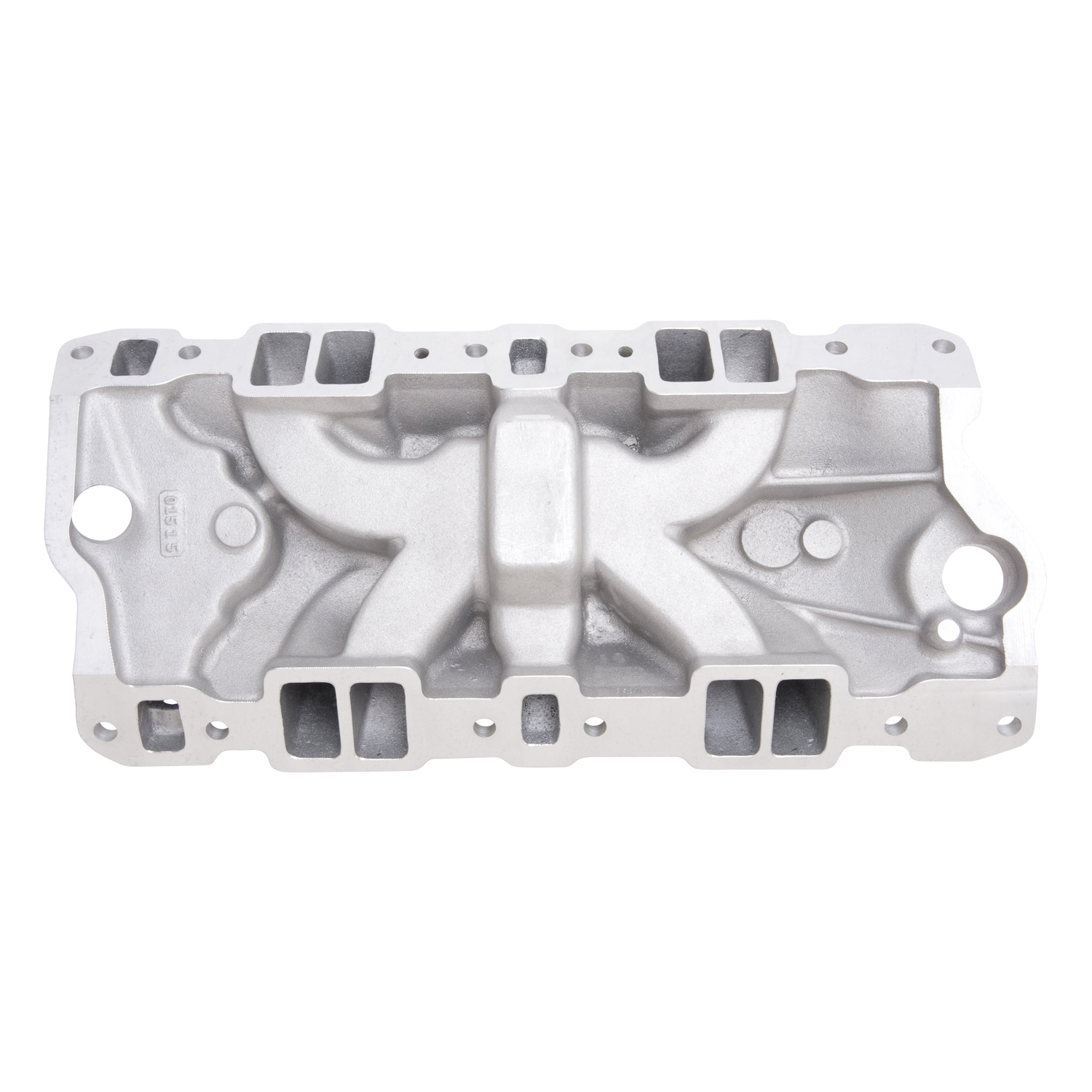 Performer EPS Intake Manifold w/ Oil Fill Tube for 1955-86 Small-Block Chevy (2703)