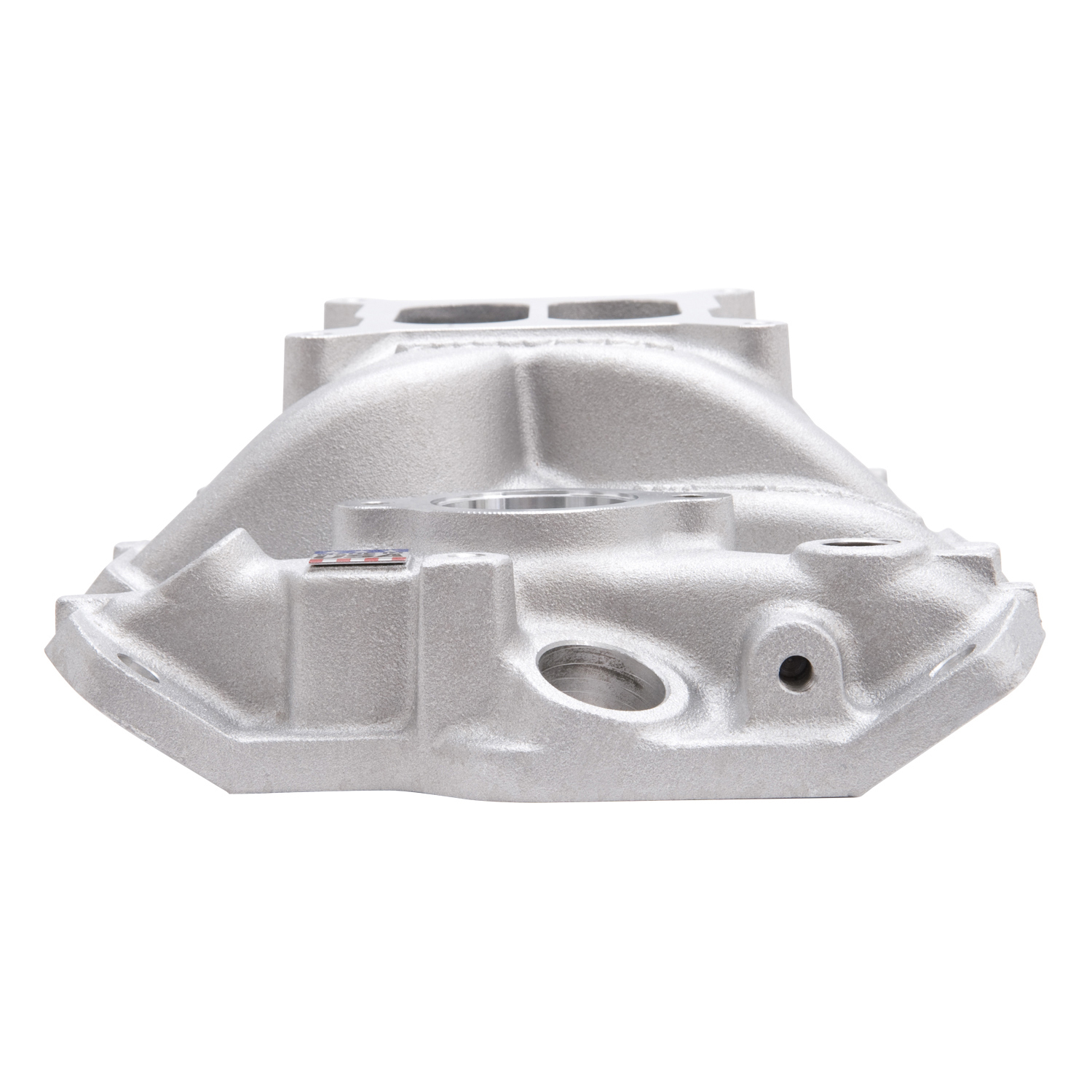 Performer EPS Intake Manifold w/ Oil Fill Tube for 1955-86 Small-Block Chevy (2703)