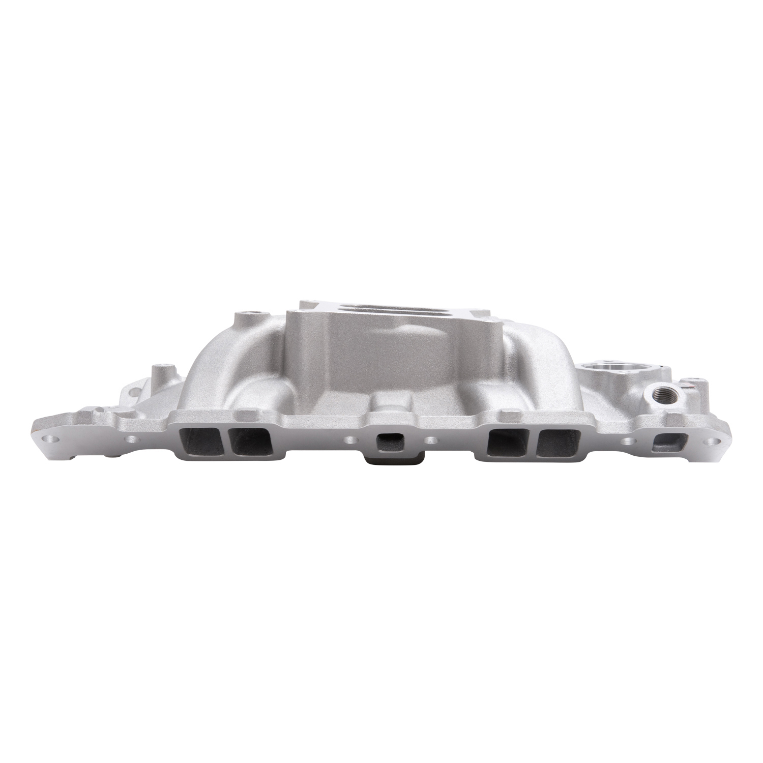 Performer EPS Intake Manifold w/ Oil Fill Tube for 1955-86 Small-Block Chevy (2703)