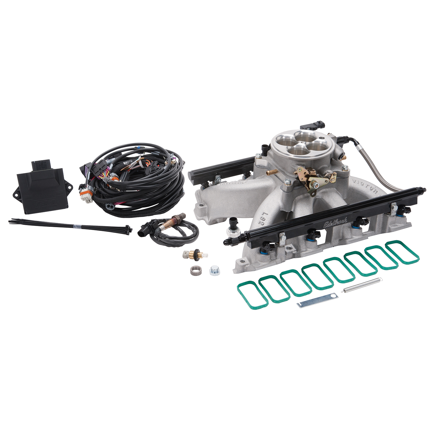 Pro-Flo 4 EFI Traditional 4150-Style Kit #357500 For Chevy LS Gen IV w/o Tablet (357500)