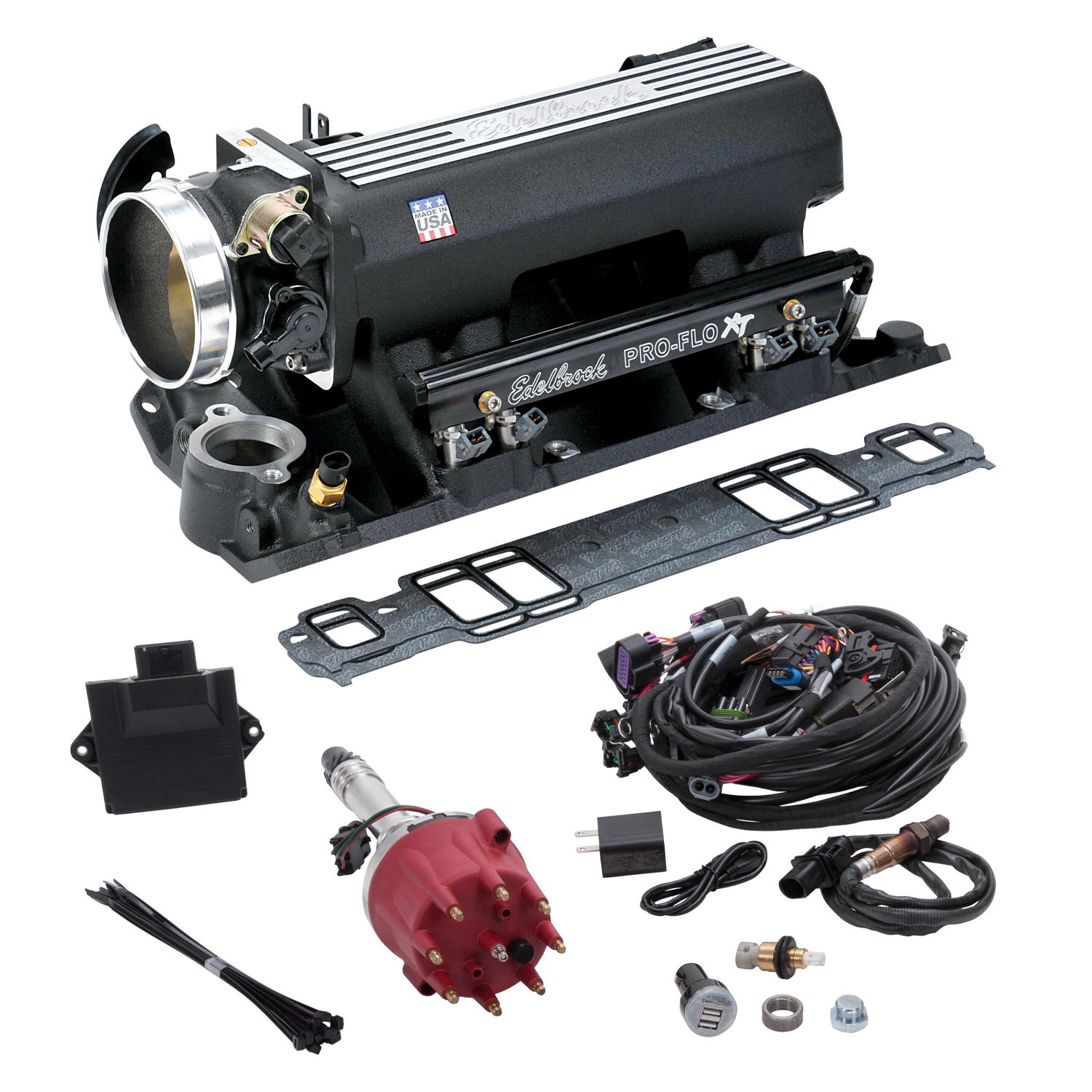Pro-Flo 4 EFI XT-Style Kit #35813 For 1986 & Earlier Chevy Small-Block (35813)
