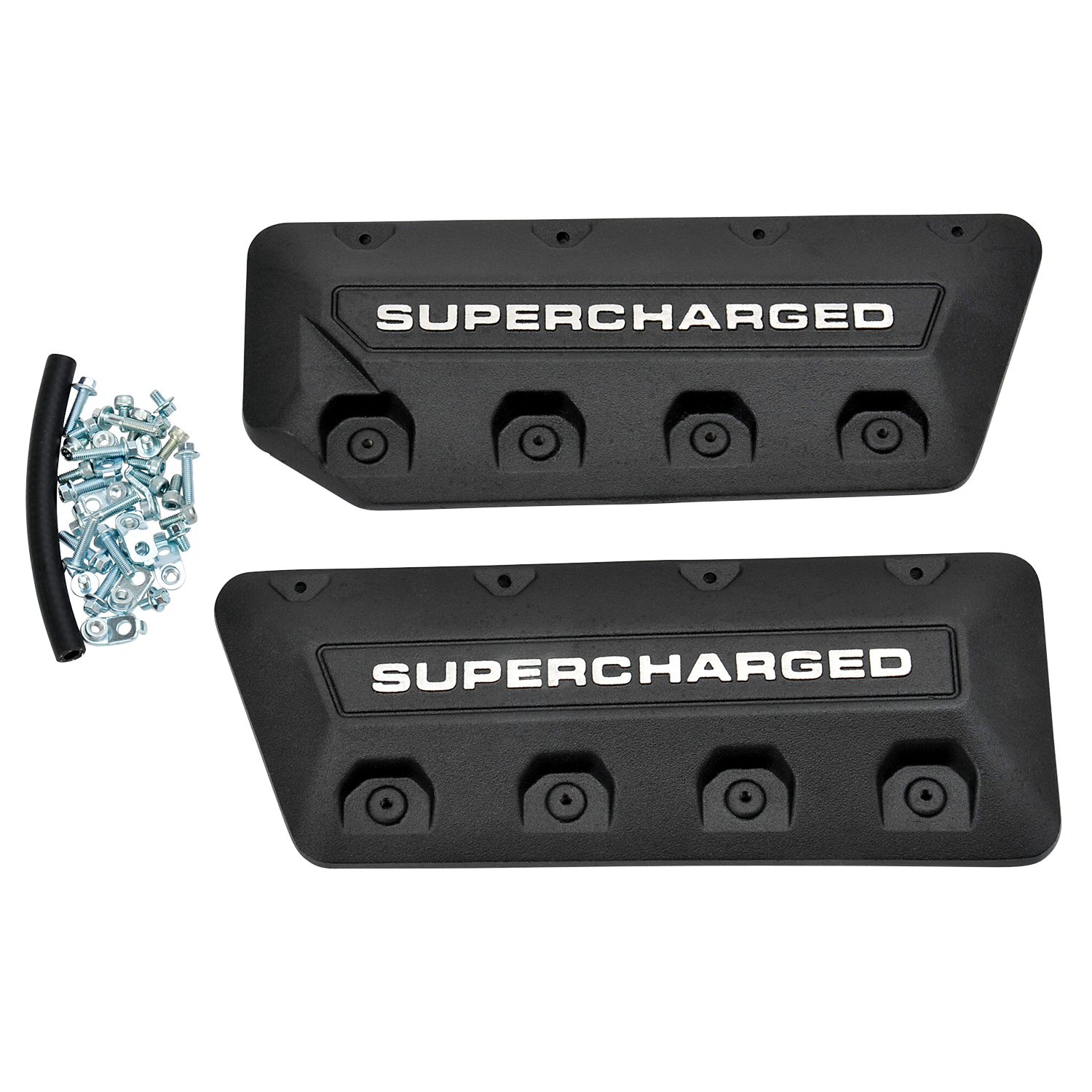 Edelbrock Supercharger Aluminum Coil Covers #41149 For 2018-19 Mustang GT 5.0L (41149)