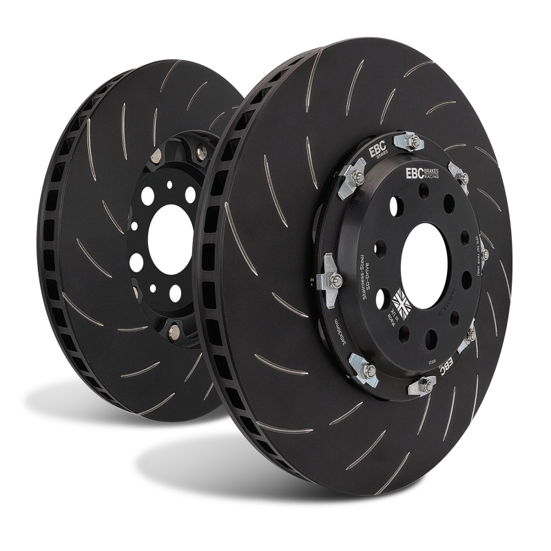 EBC Racing 98-06 Audi TT Quattro 8N 1.8T Front 330mm 2 Pc Rotor Replacement (Pair)