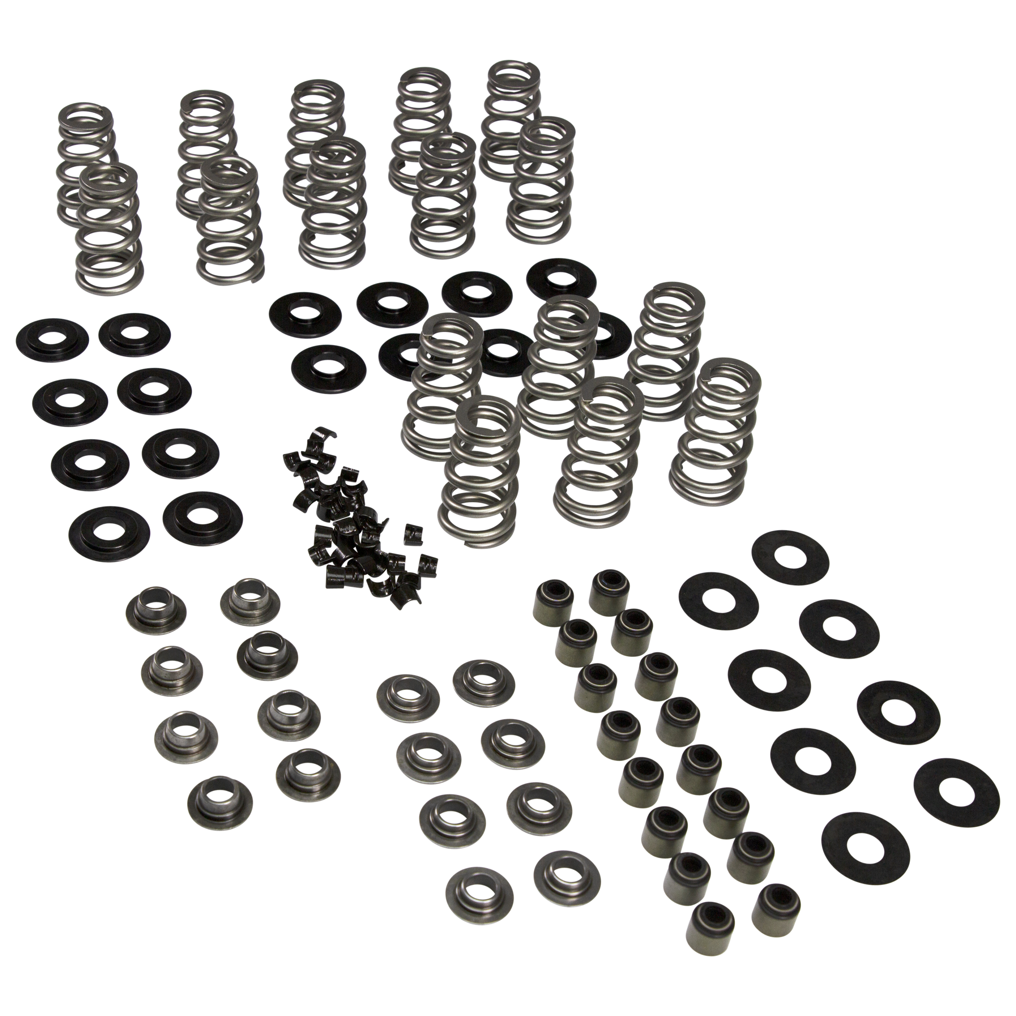 VALVE SPRING KIT, CONICAL, .62 5 + LIFT, LT4 TOOL STEEL RETAI NER (7228TSD-KIT)