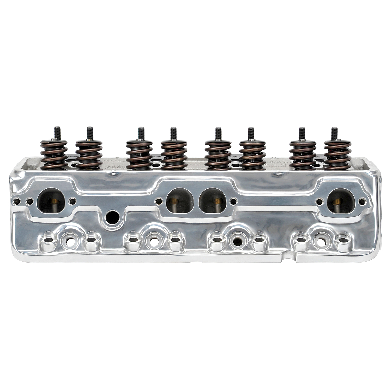RPM Small-Block Chevy Straight Spark Plug 70cc Hyd. Roller Springs, Polished (607315)