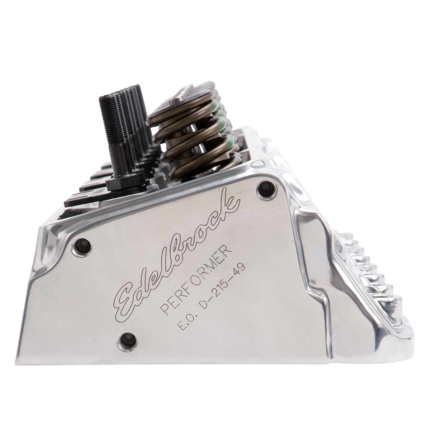 RPM Small-Block Chevy Cylinder Head SBC 70cc Flat Tappet Cam Polished (607519)
