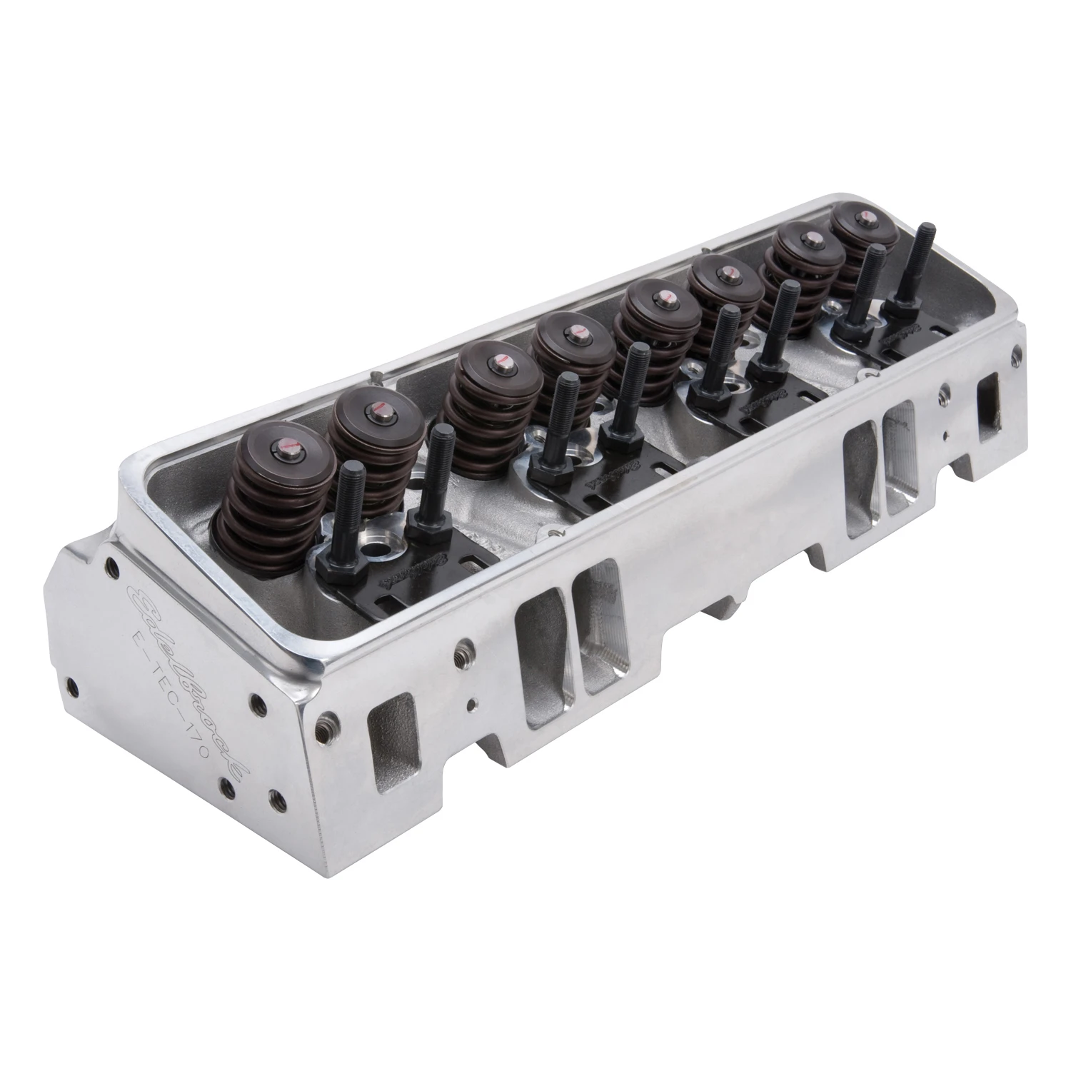 E-Tec-170 Small-Block Chevy Cylinder Head Hydraulic Roller Polished (609715)