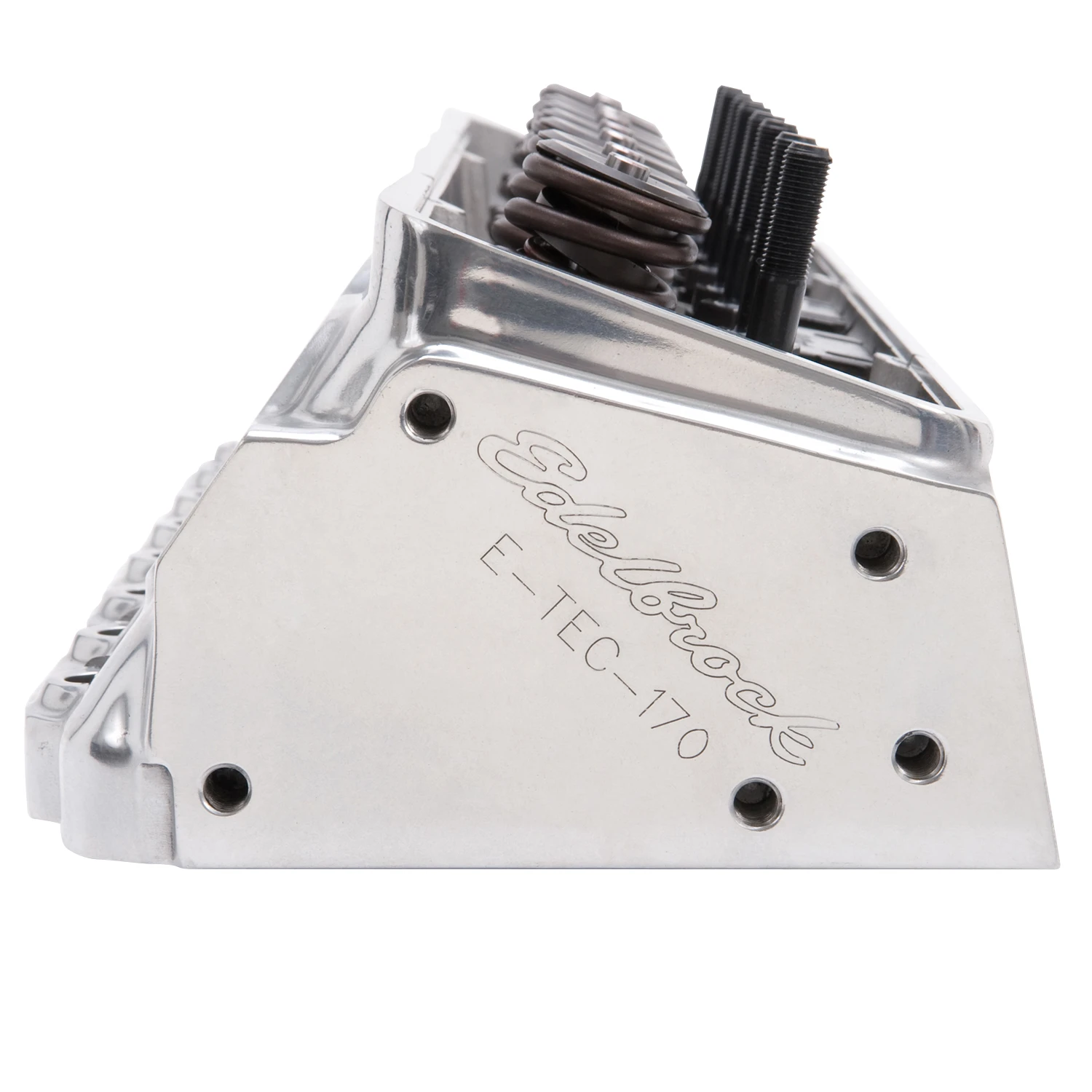 E-Tec-170 Small-Block Chevy Cylinder Head Hydraulic Roller Polished (609715)