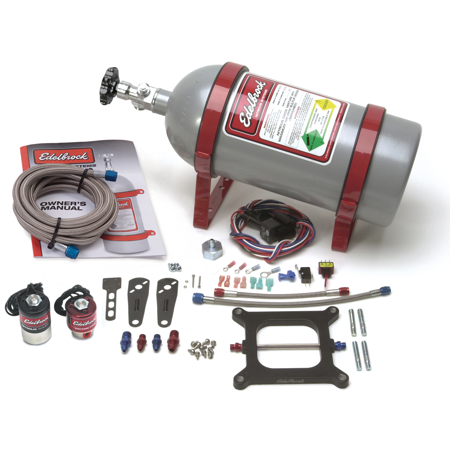 Performer RPM 2 Carb/Plate Nitrous Systems Square-Bore Carbs (200-400+ Hp) (70080)