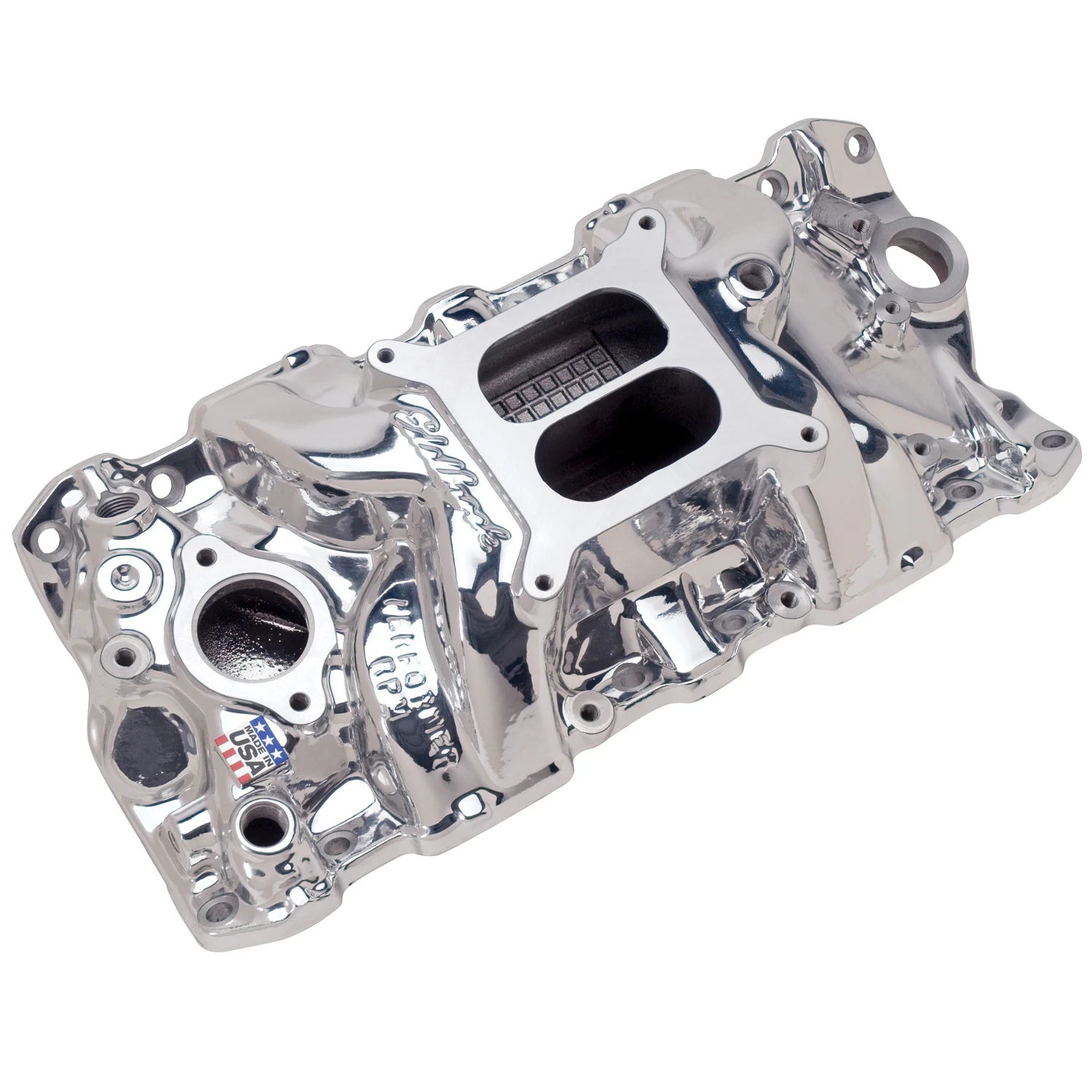 Performer RPM Small Block Chevy Endurashine Intake Manifold (71014)