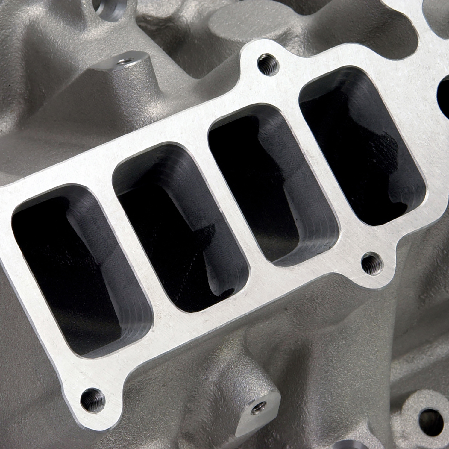 Performer RPM II Intake Manifold #7123 For 5.0L Small-Block Ford, Satin Finish (7123)