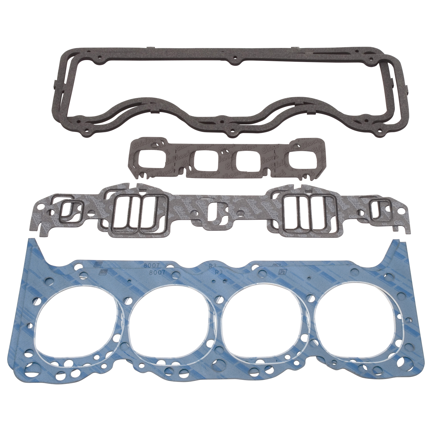 Engine Gasket Set (Head / Intake / Exhaust / Valve Cover) for Chevrolet (7378)