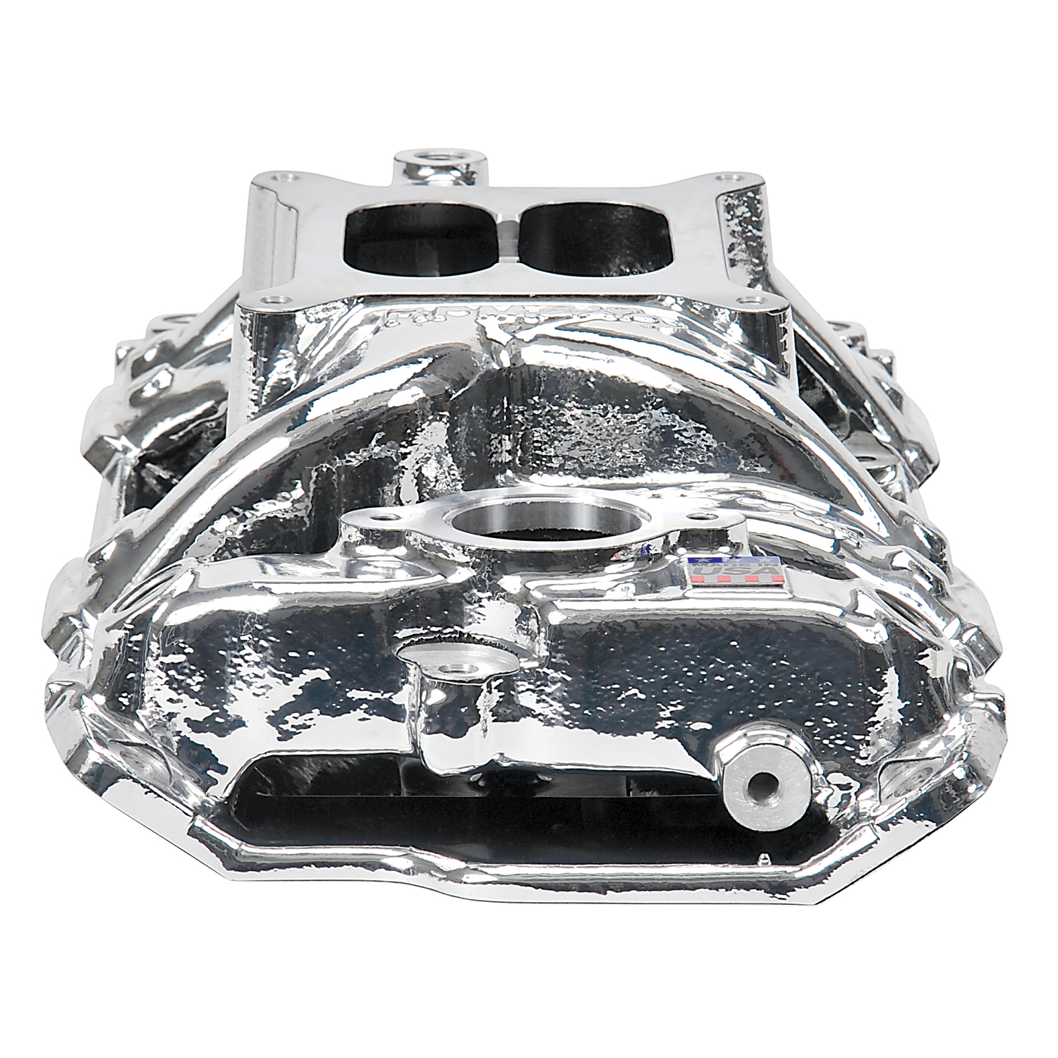 Performer RPM AIR-Gap Small Block Chevy Endurashine Intake Manifold (75014)