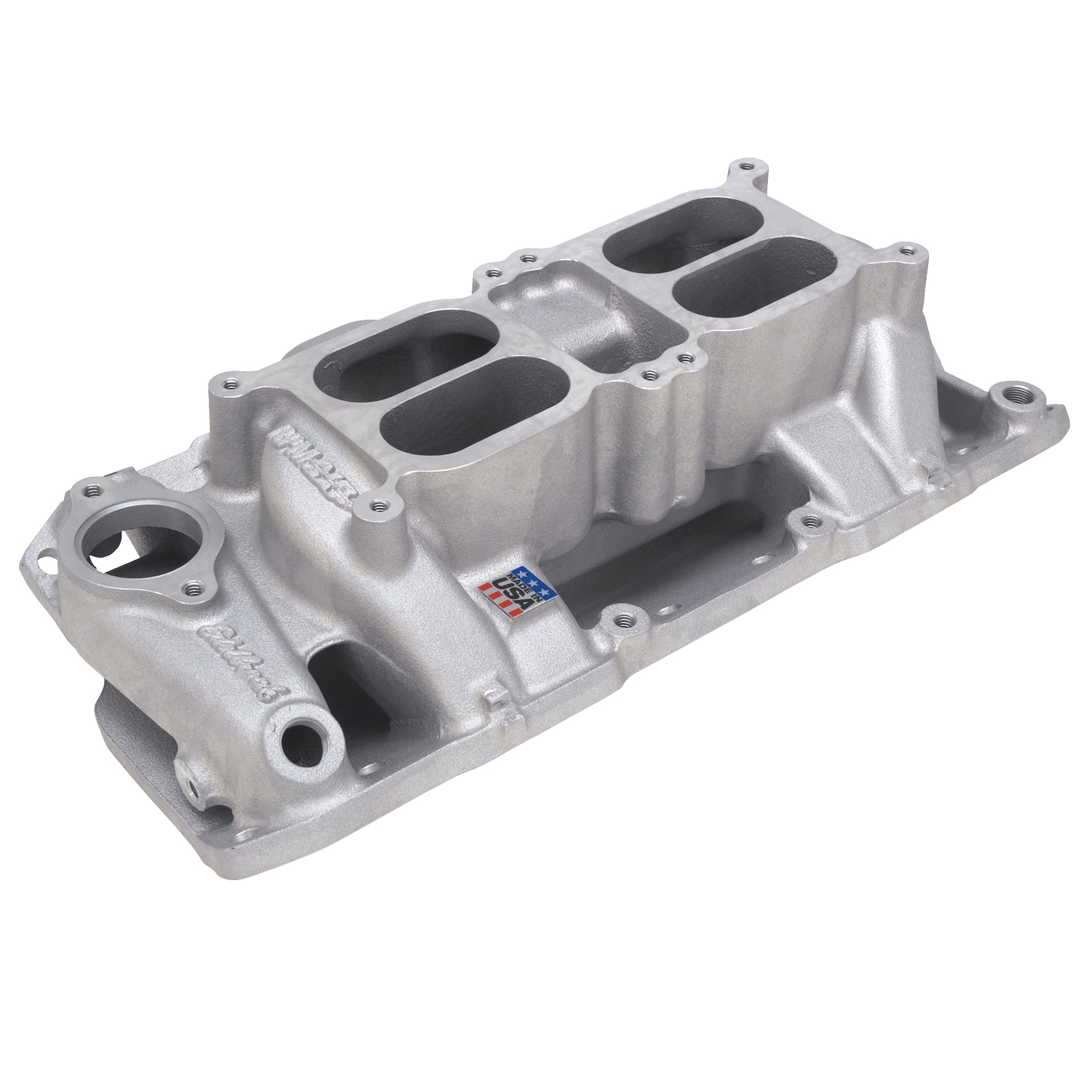 Performer RPM AIR-Gap Small Block Chevy Dual-Quad Intake Manifold (7525)