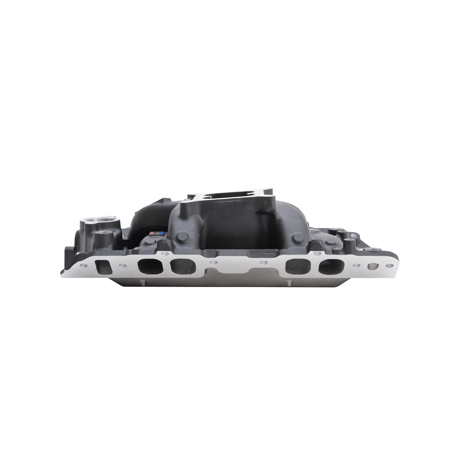 RPM Air-Gap Big Block Chevy 2-O Black Intake Manifold (75613)