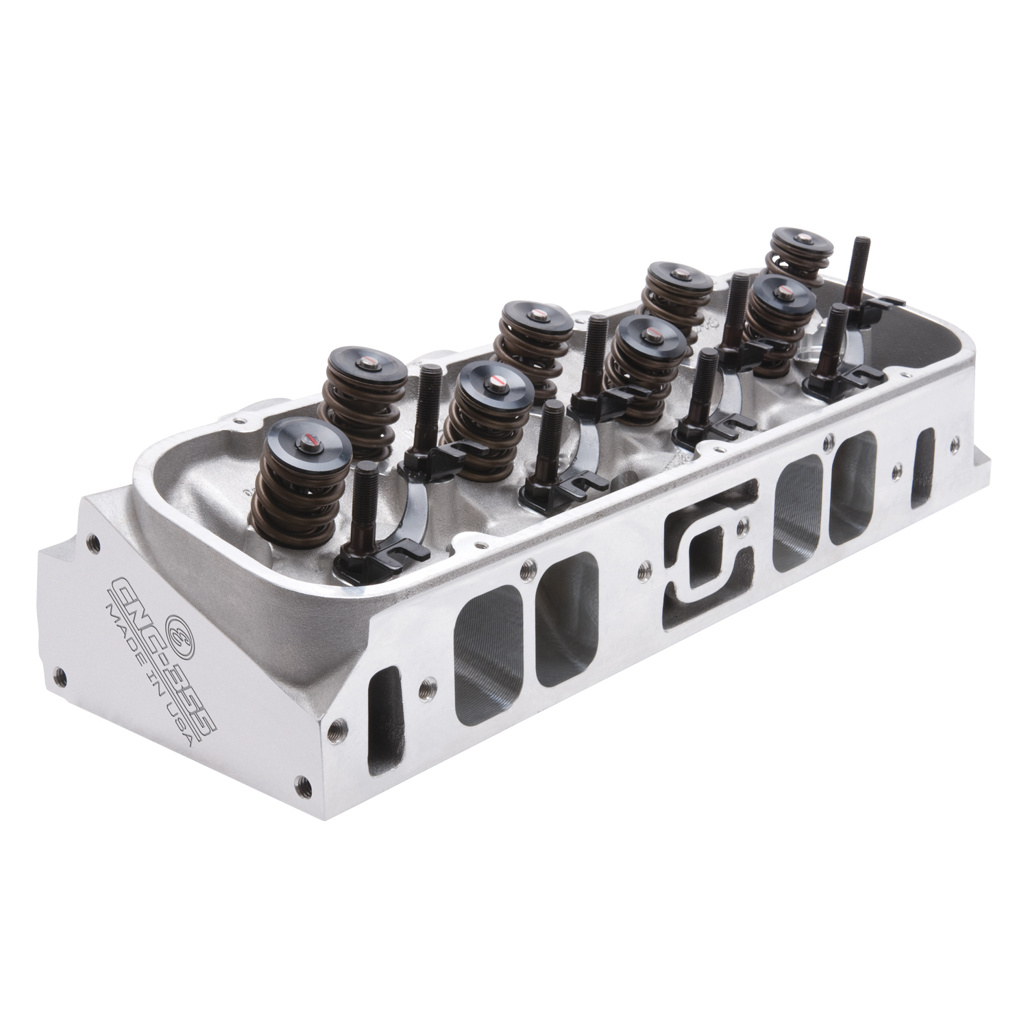 E-CNC Big-Block Chevy Rectangle Port Cylinder Head Hydraulic Roller (79555)