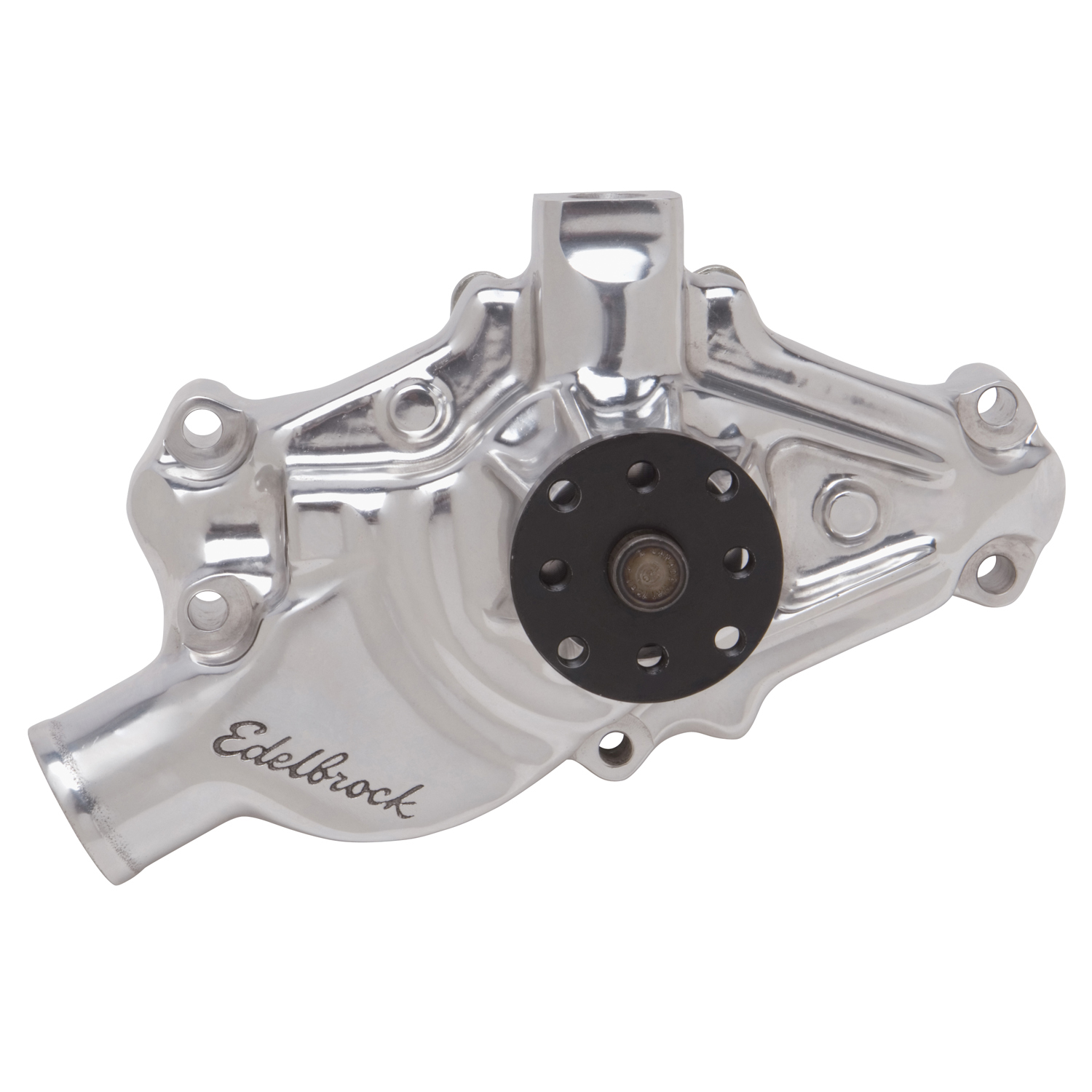 Water Pump for Small-Block 1971-82 Corvettes in Polished Finish (Short) (8822)