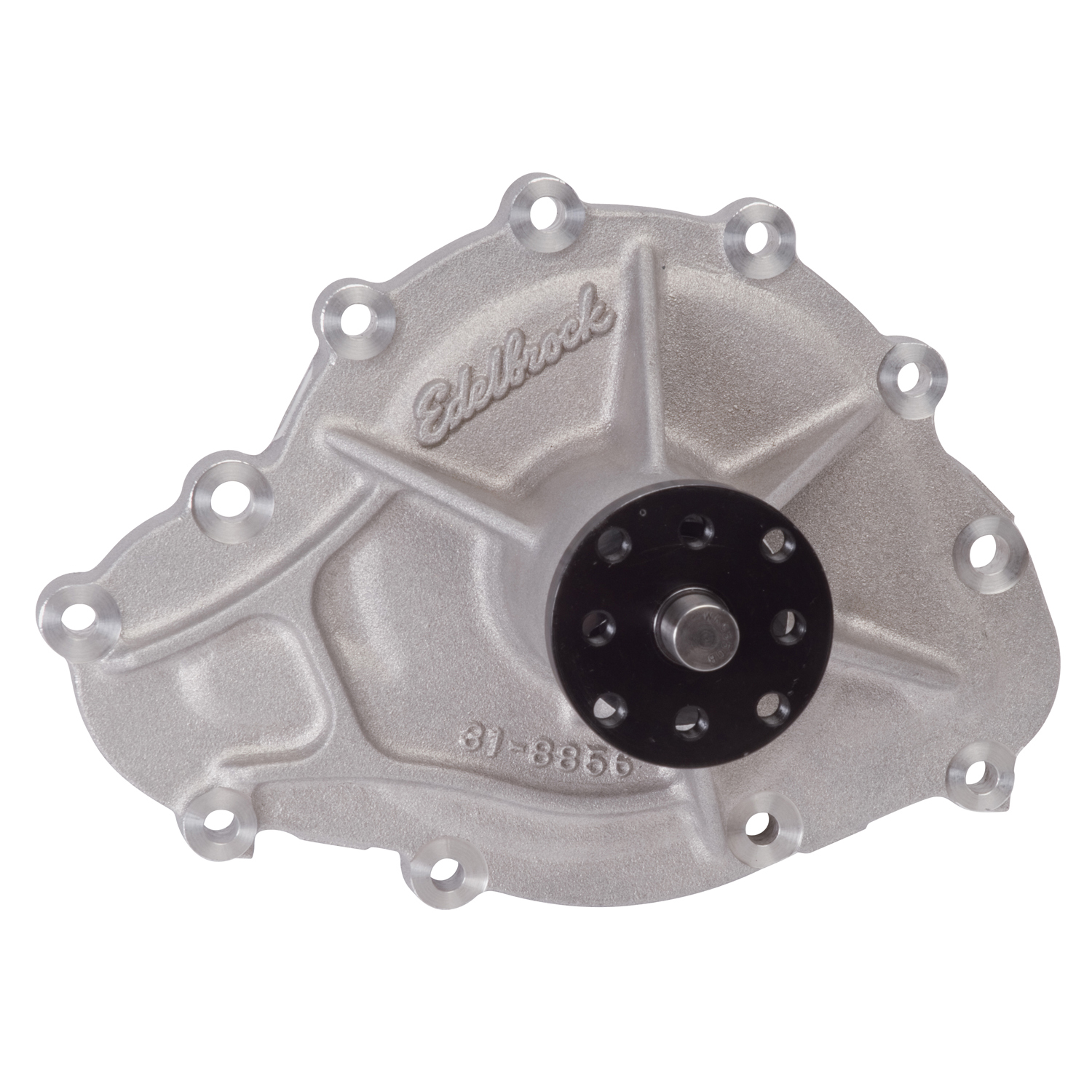 Water Pump for Pontiac, Standard Rotation in Satin Finish (8856)