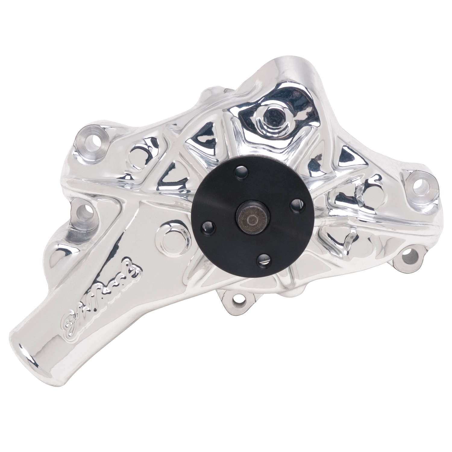 Long Water Pump #88814 For Small-Block Chevy, Reverse Rotation, EnduraShine (88814)