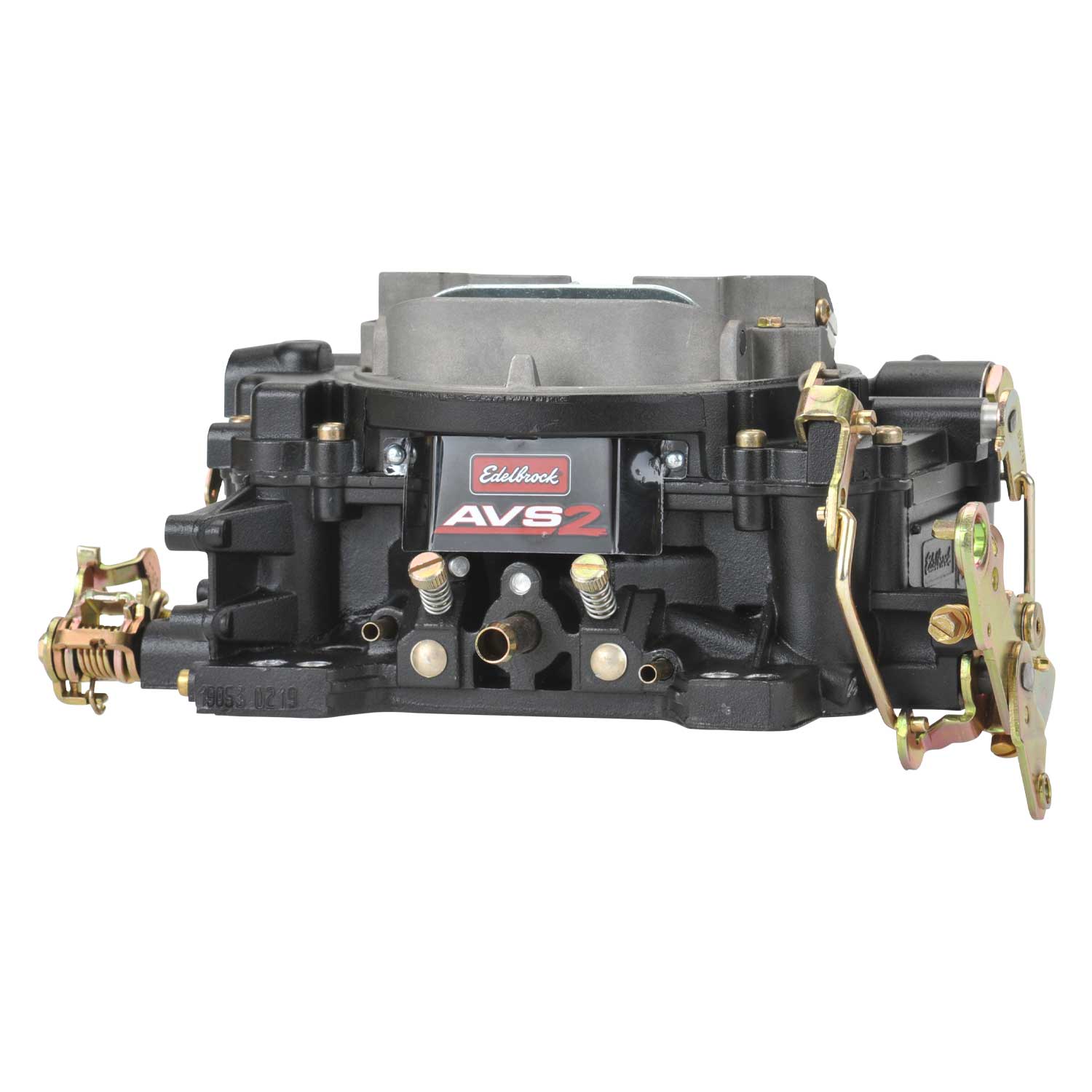 AVS2 Carburetor #19053 650 CFM With Manual Choke, Black Powder Coated (Non-EGR) (19053)