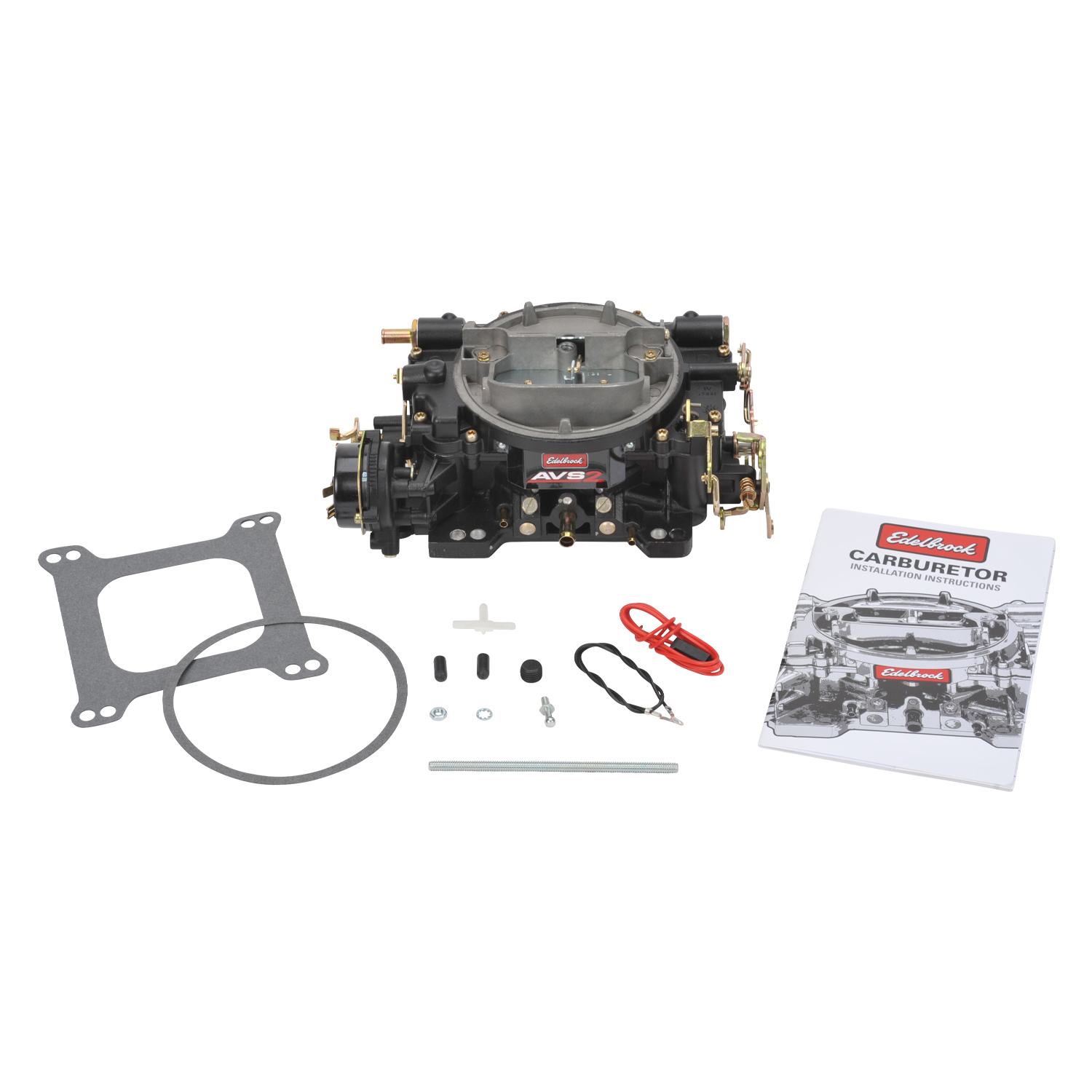 AVS2 Carburetor #19063 650 CFM With Electric Choke, Black Powder Coat (Non-EGR) (19063)