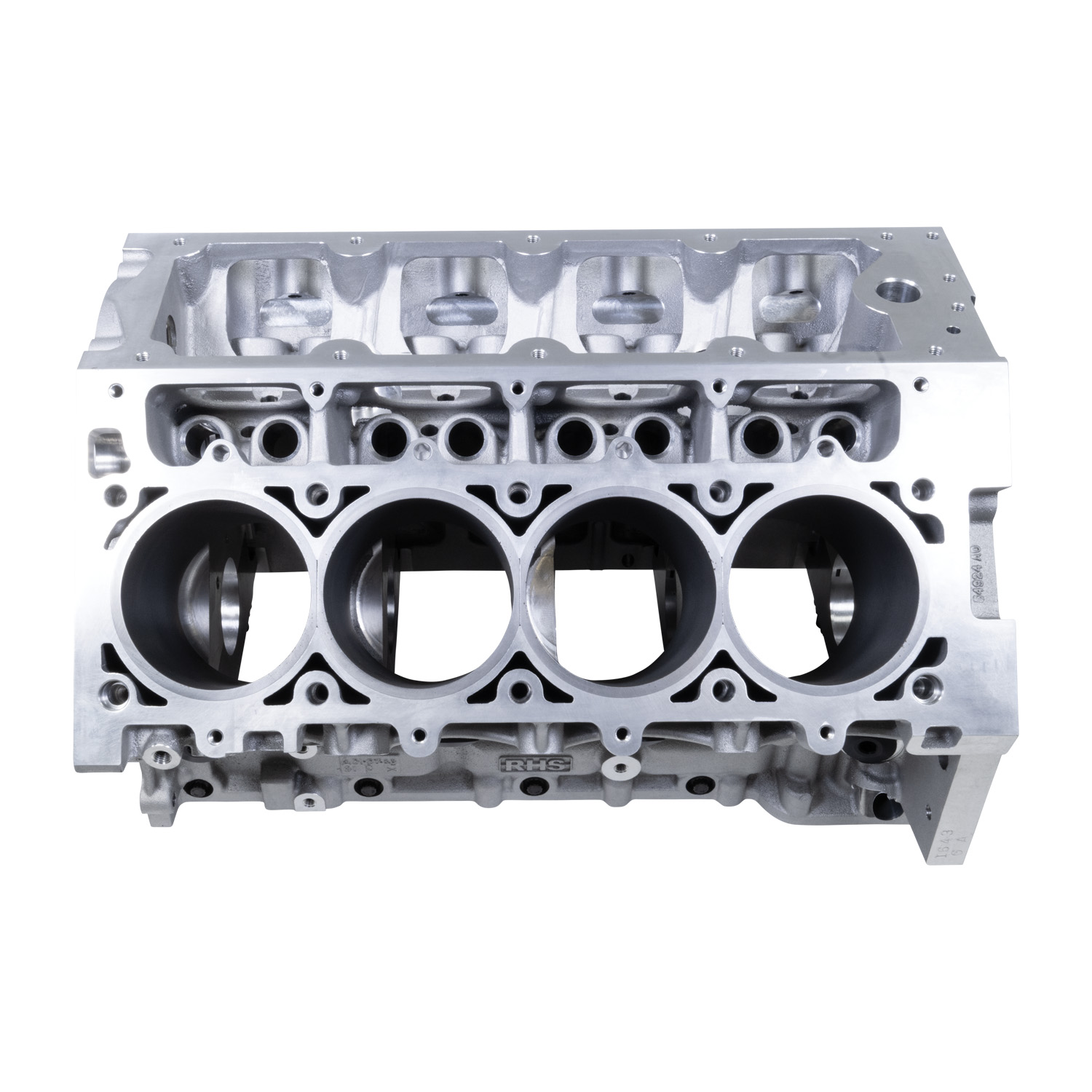 RHS LS Block, Tall 9.750" Deck, .904 Lifter, 55 Roller Cam Bearing Machined Only (54901U-904)