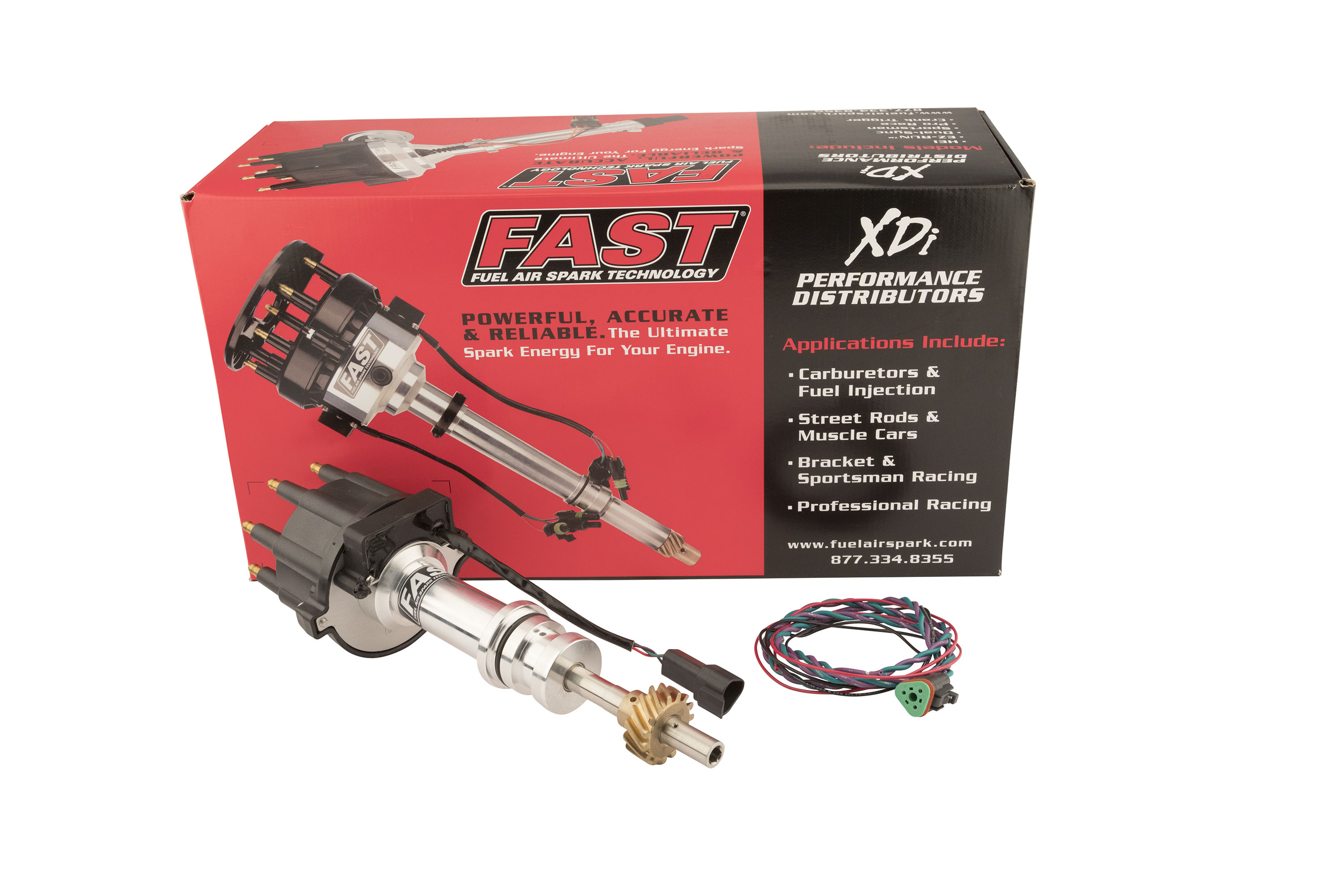Distributor, XDi Sportsman, Sm Cp, Brz Gear, Ford 351C-460 (1000-1615B)