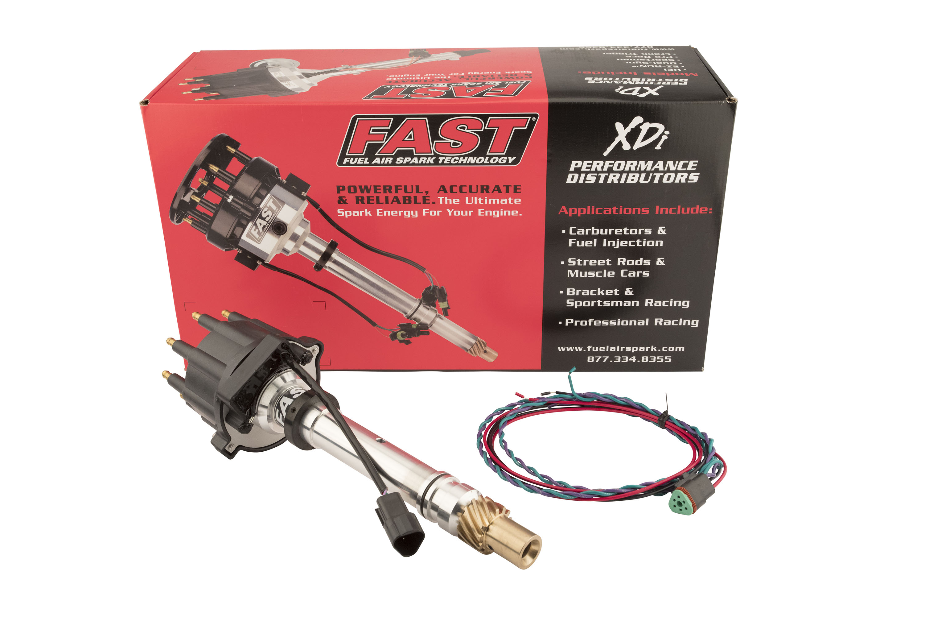 Distributor, XDi Sportsman, Sm. Cap, Bronze Gear, SBC/BBC (1000-1511B)