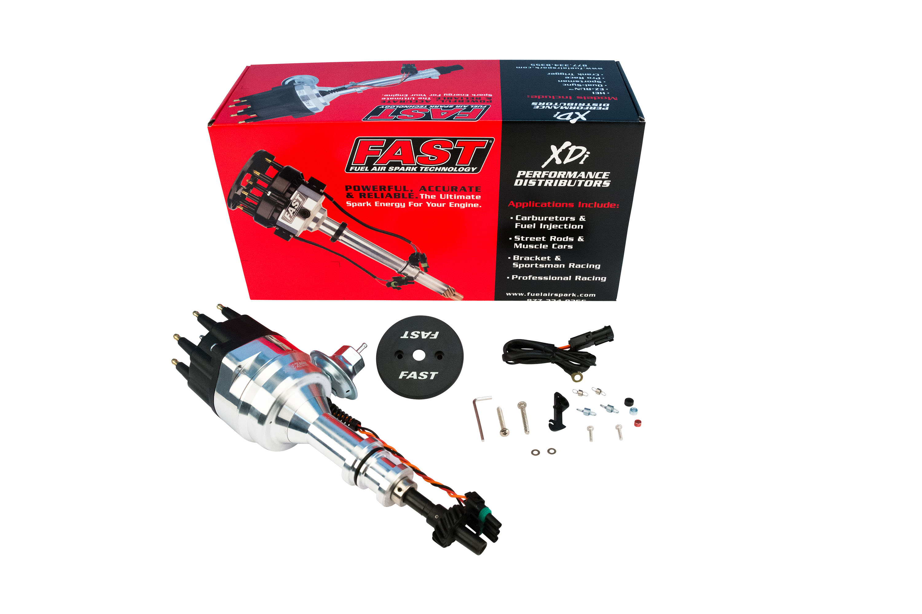 Distributor, Ford 351C, Billet, XDi EZ-Run (306015)