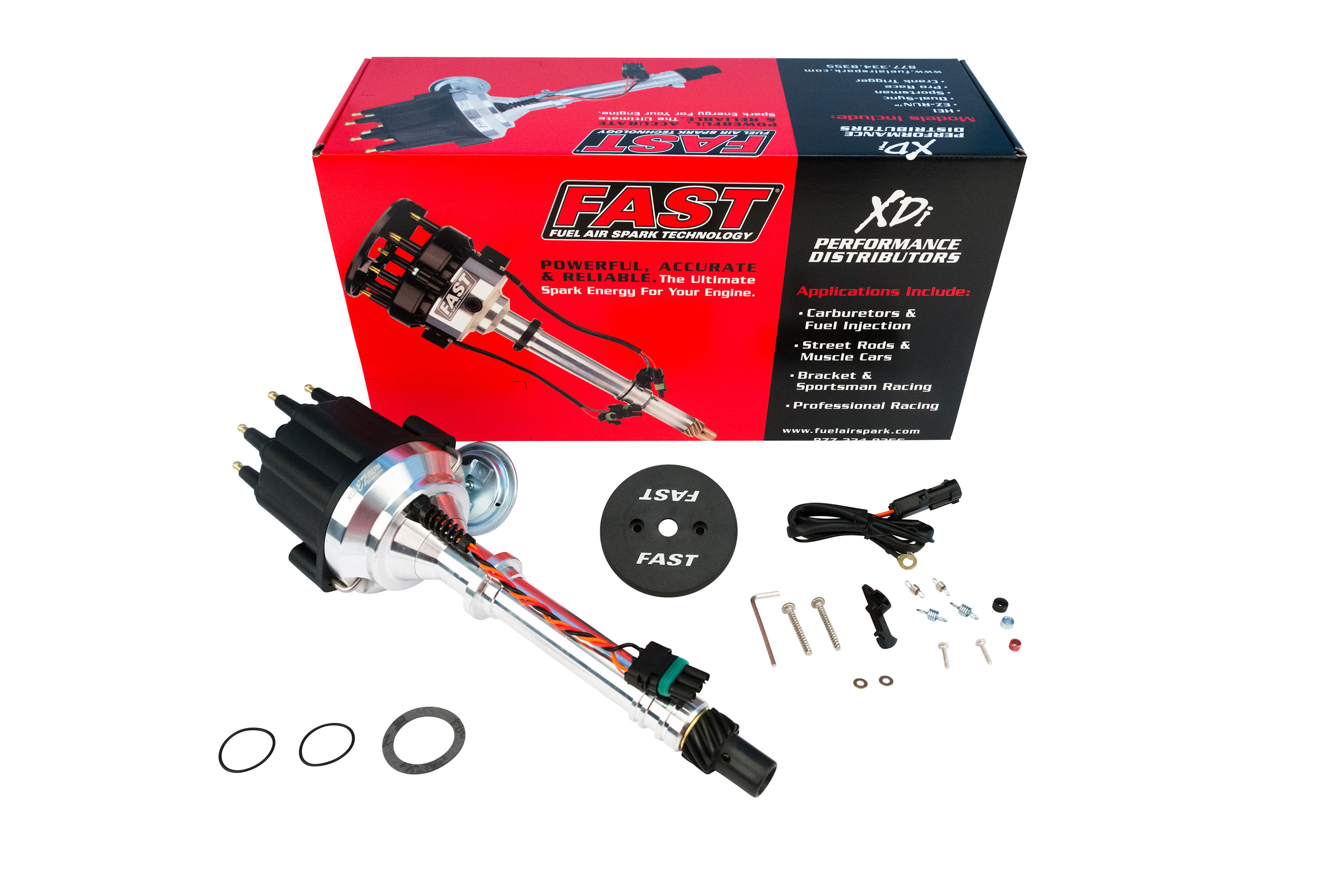 Distributor, SBC/BBC, Billet, XDi EZ-Run (306005)
