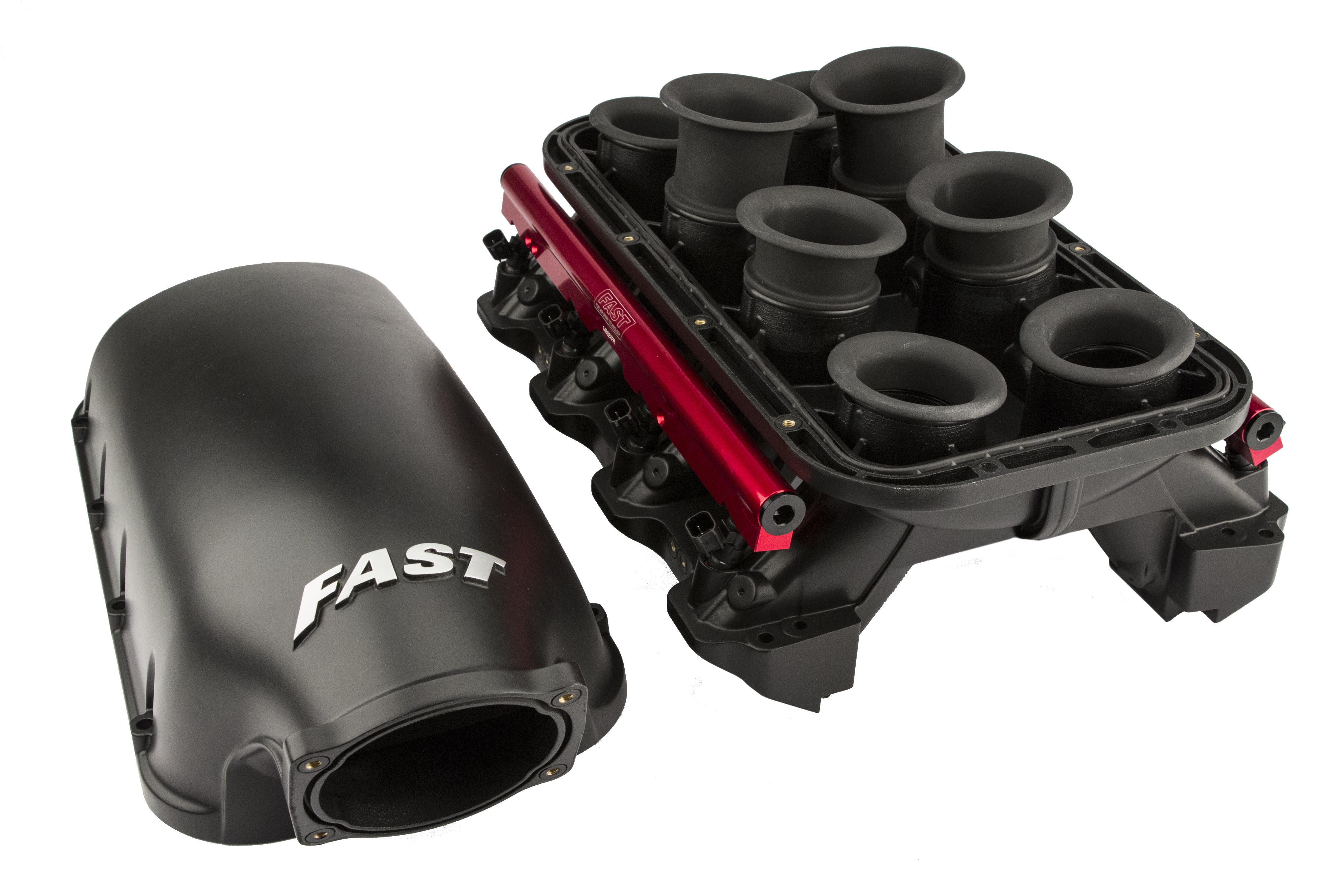 INTAKE MANIFOLD, LSXhr, LS7, 103mm, BLACK POLYMER RECTANGULAR PORT (146204)
