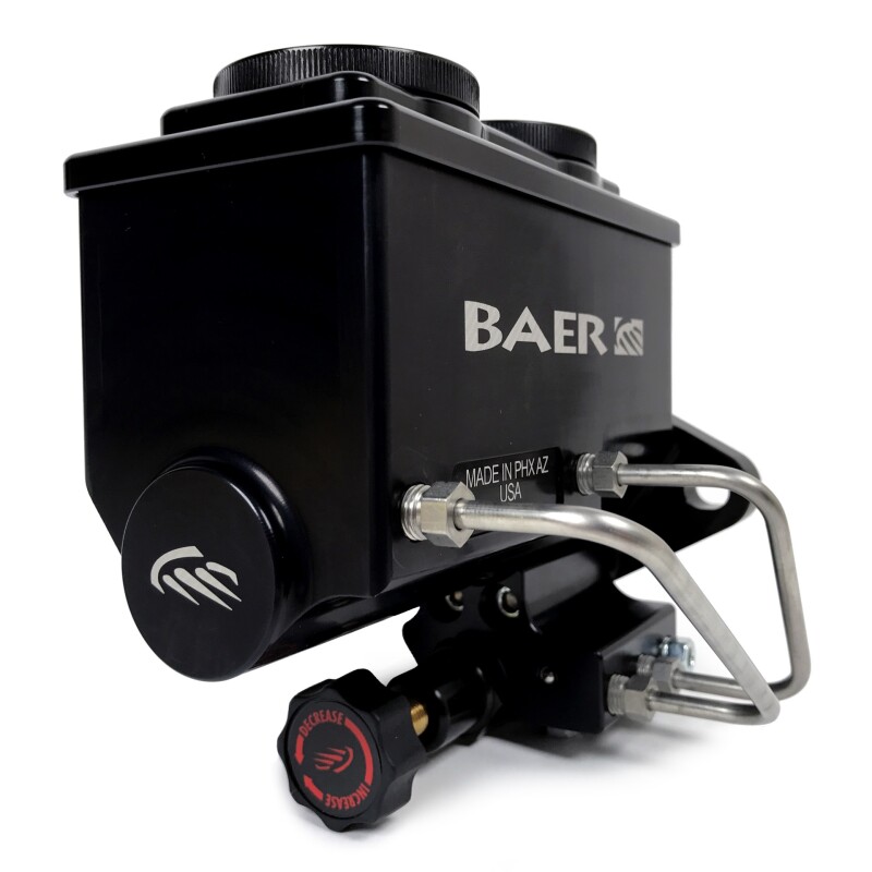 Baer Brakes GM/Ford 15/16in Bore Remaster 2-Bolt Master Cylinder Kit - Black