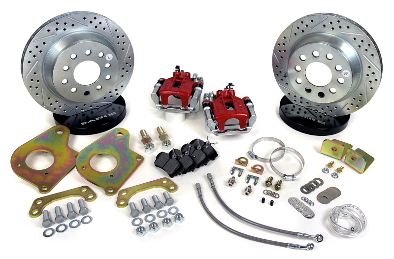 Baer Brakes 78-88 GM G-Body 11.65in Classic Series Rear Brake Kit - Red