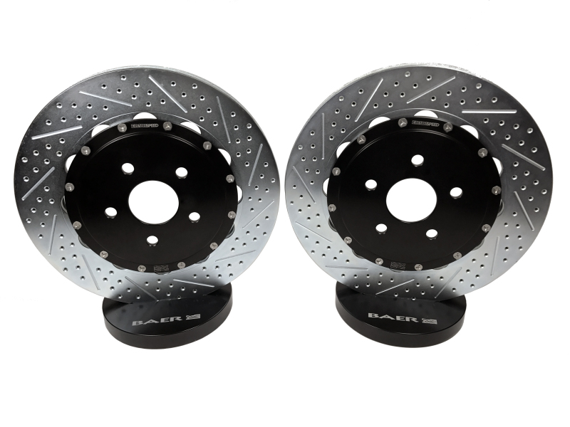 Baer Brakes 10-15 Chevrolet Camaro SS Eradispeed+ Rear SDZ 2-Piece Performance Brake Rotors