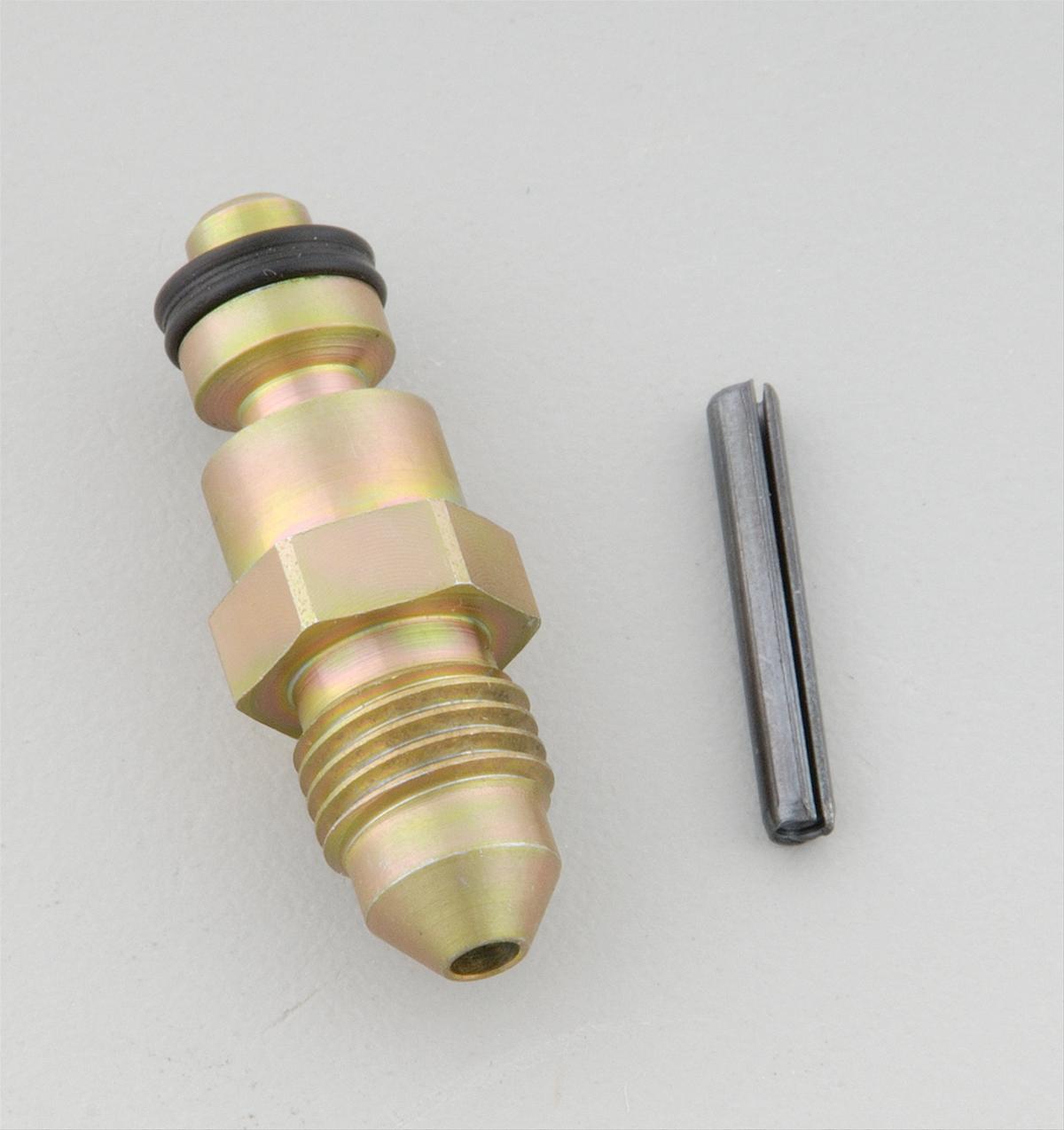 McLeod Fitting: Roll Pin To AN-4 Male: Steel:Straight:Each
