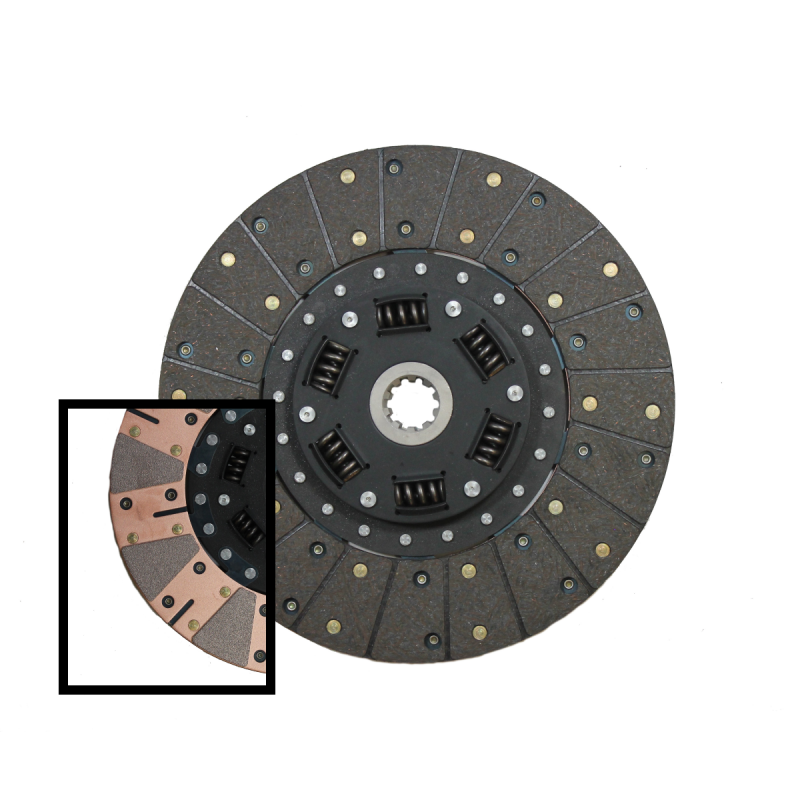 McLeod Disc: 500 Series Ceramic/Organic Facing:9-11/16 x 1-1/8x 26 Spline: Each