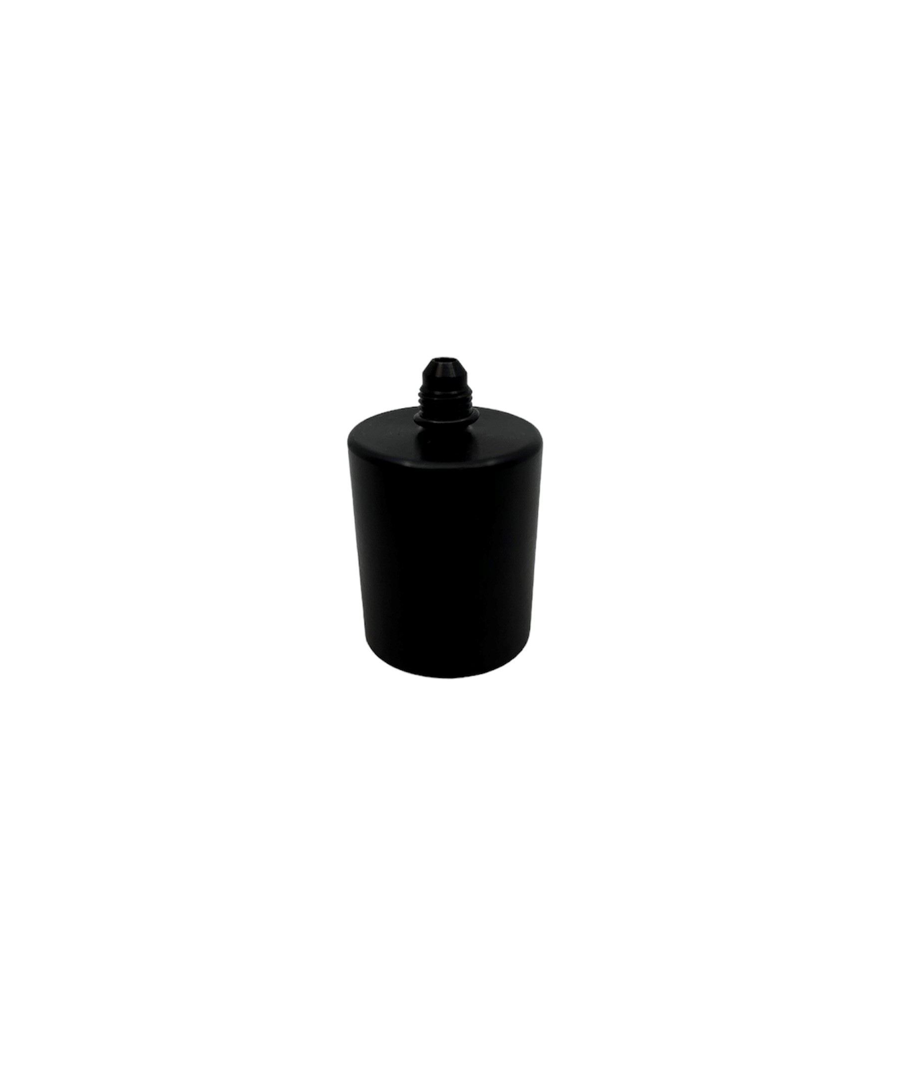 McLeod Billet remote mount reservoir w/bracket for Wilwood m/cyl - Black Anodized