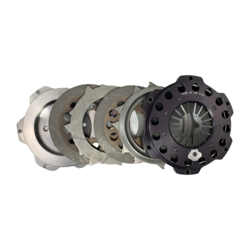 McLeod 7.25 Double Disc LS-X 6 Bolt Kit with Aluminum FW 168T 1.125 x 26 Spline