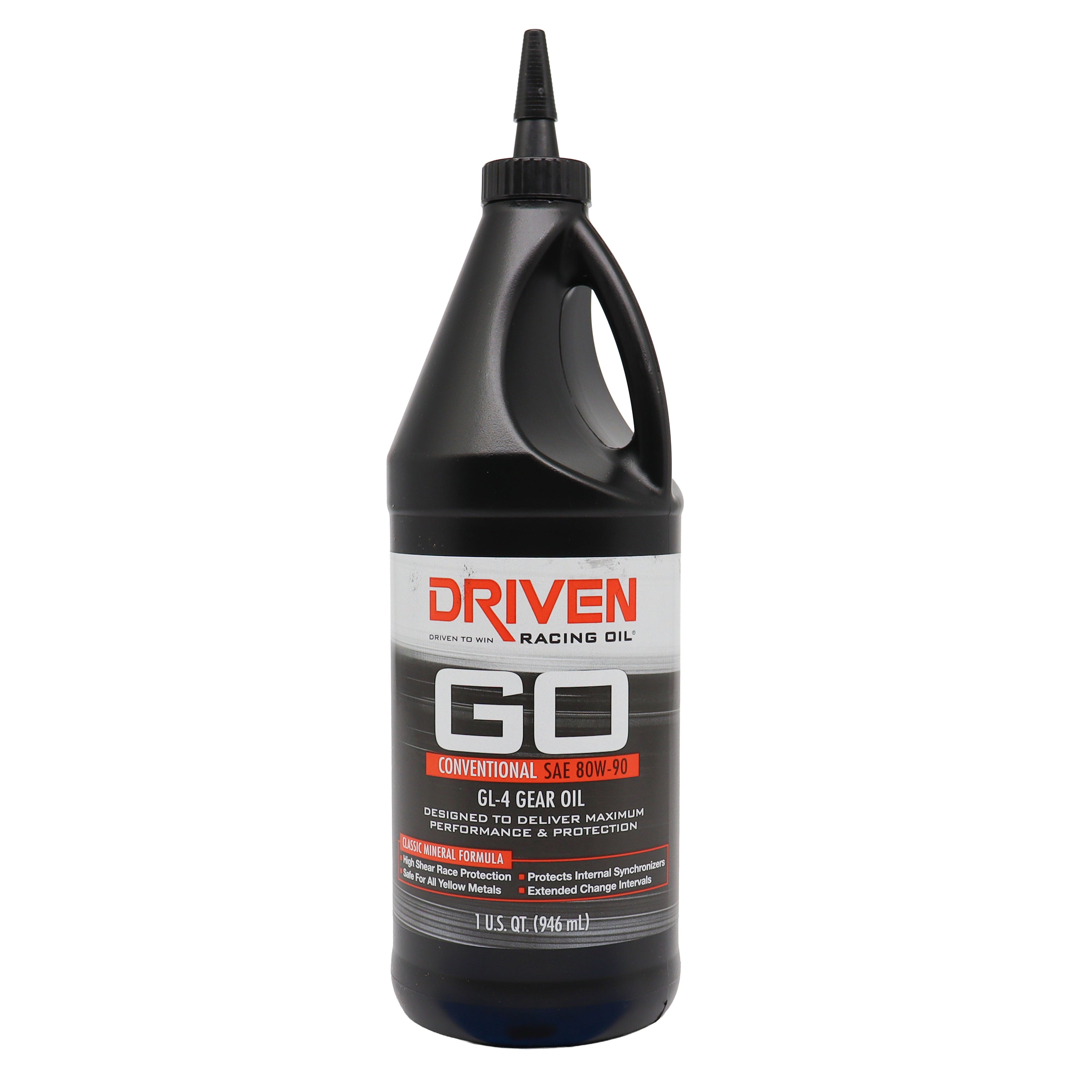 Driven Racing Oil GO 80W-90 GL-4 Gear Oil - Quart