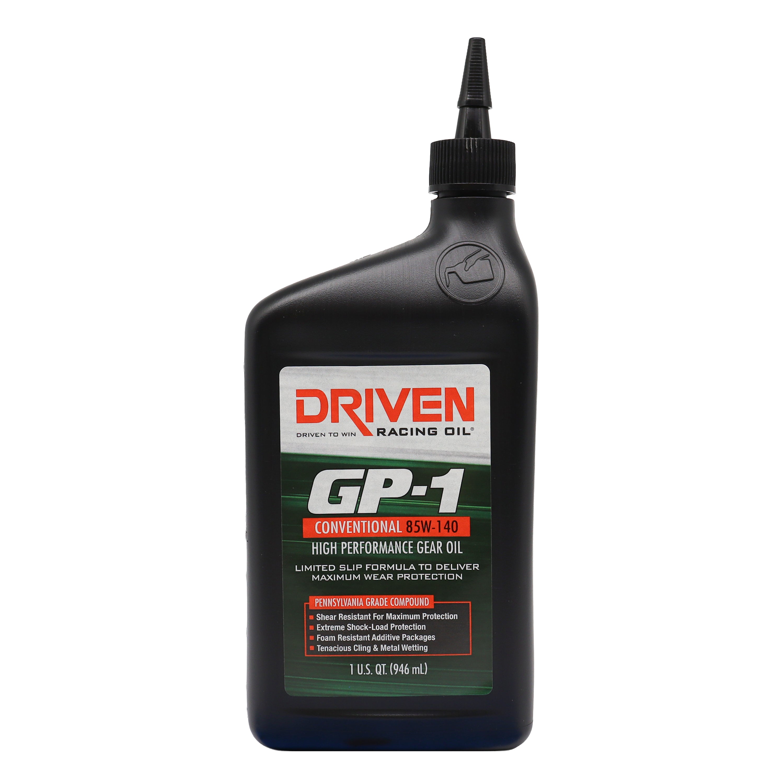 Driven Racing Oil GP-1 85W-140 Gear Oil - Quart