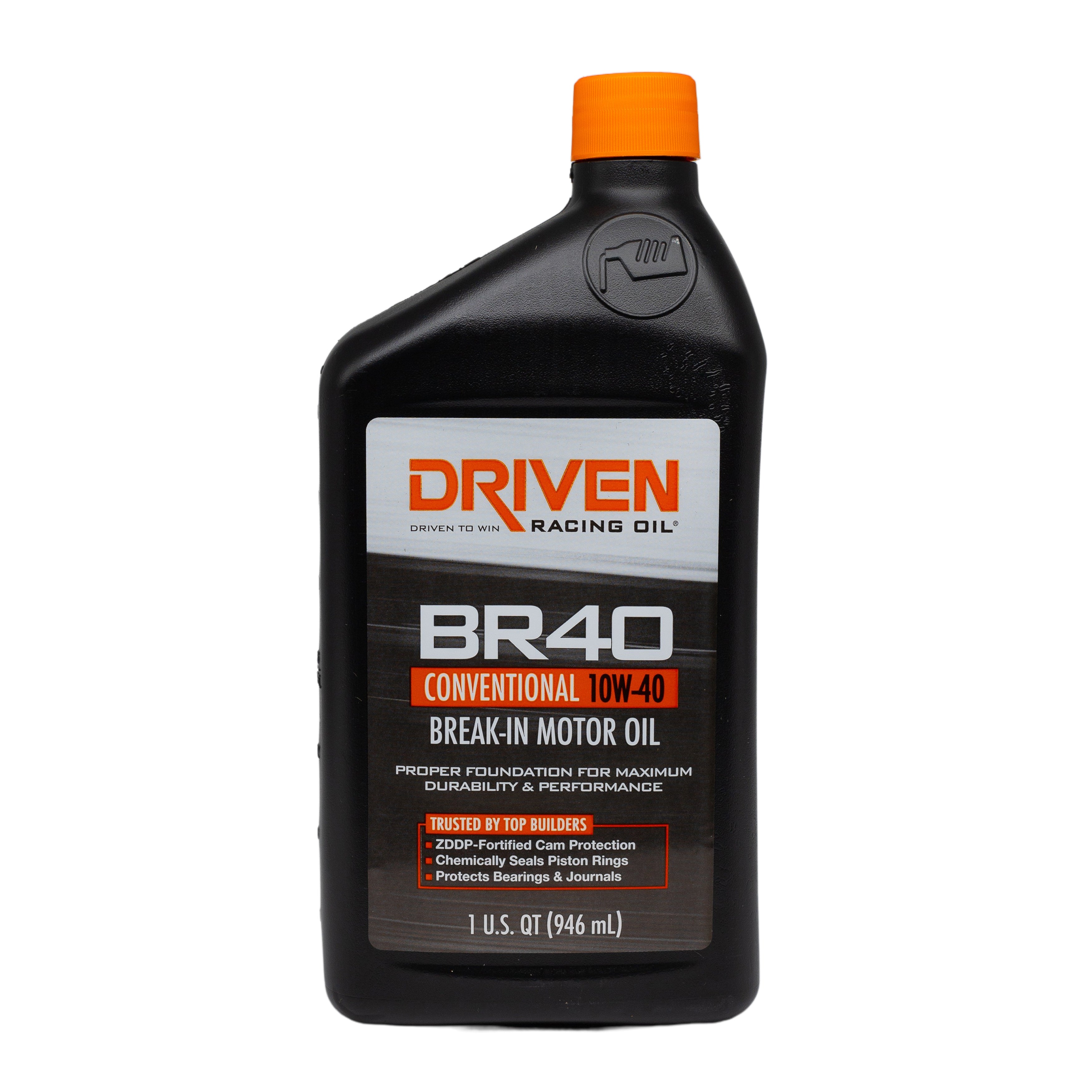 Driven Racing Oil BR40 SAE 10W-40 - Quart — 6 pack