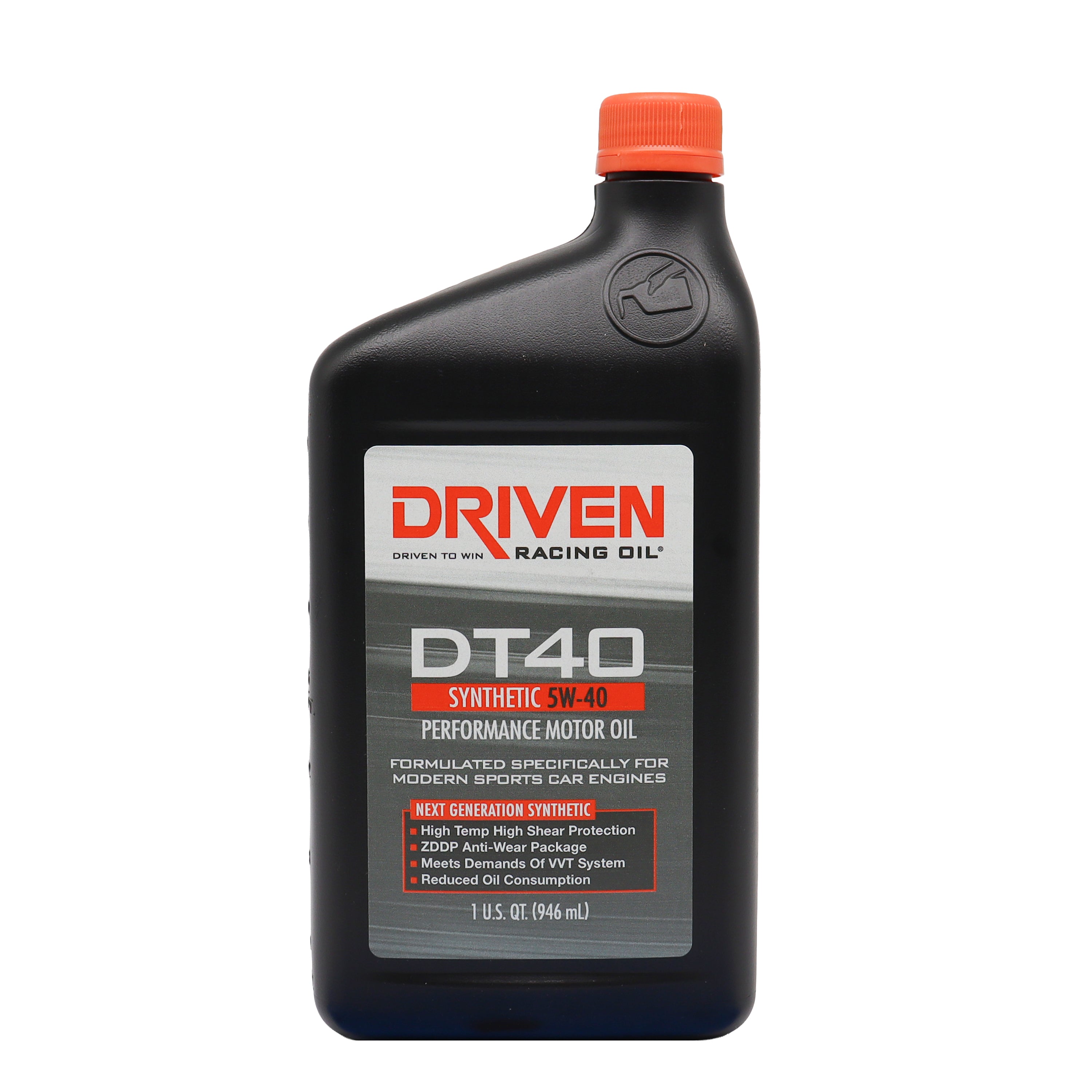 Driven Racing Oil DT40 SAE 5W-40 - Quart — 12 pack