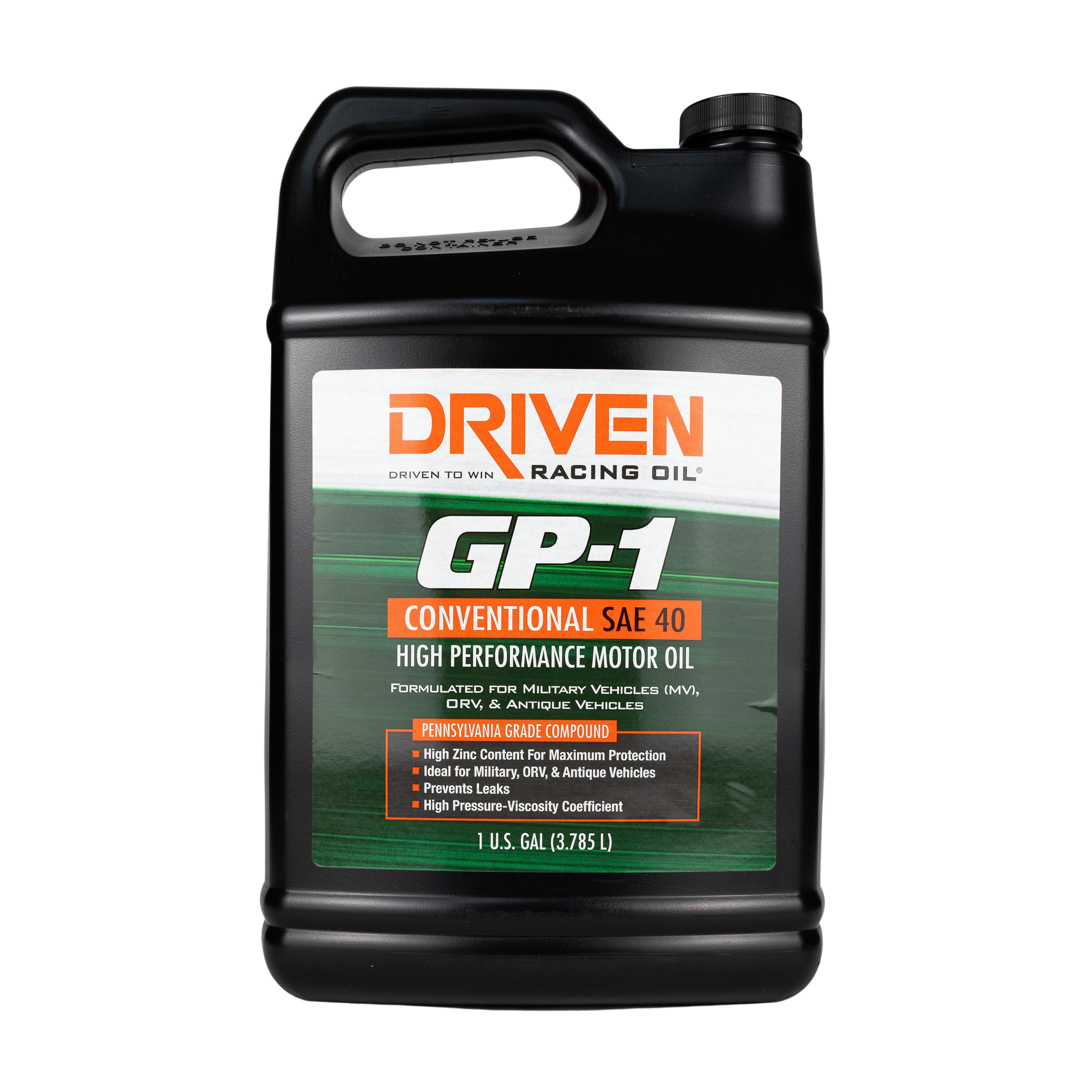 Driven Racing Oil GP-1 SAE 40 - Gallon