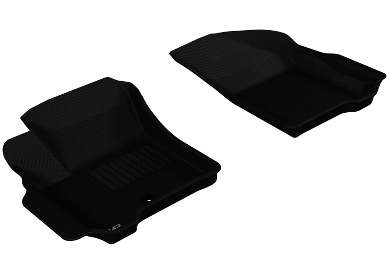 3D MAXpider 2009-2012 Dodge Journey Kagu 1st Row Floormat - Black