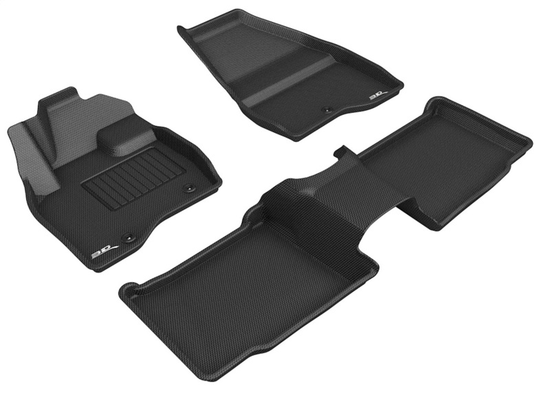 3D MAXpider 17-19 Ford Explorer Kagu Black R1 R2