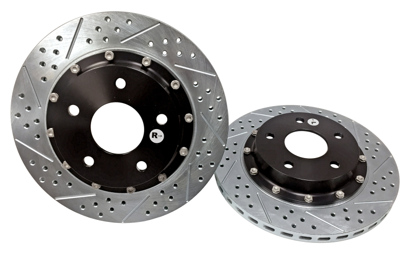 Baer Brakes 86-95 Chevrolet Corvette Eradispeed+ Front SDZ 2-Piece Performance Brake Rotors