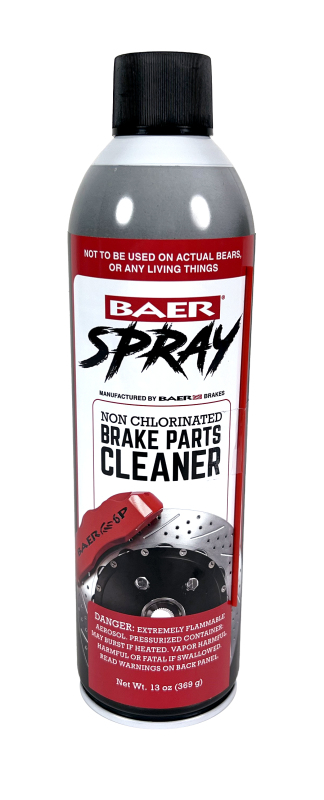 Baer Brakes Spray Brake Cleaner Non-Chlorinated, Technical Grade, 13oz (369g) Can (Aerosol)