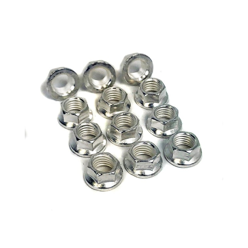 Baer Brakes Rotor Hardware, NAS Hex Locking Nut - 12 Pack