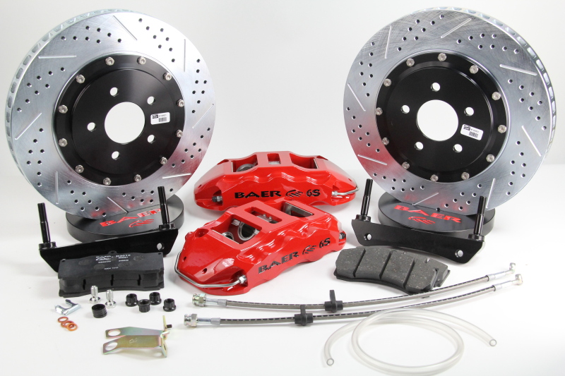 Baer Brakes 05-13 Chevrolet Corvette 14in Extreme+ Rear SDZ Brake Kit - Grabber Blue